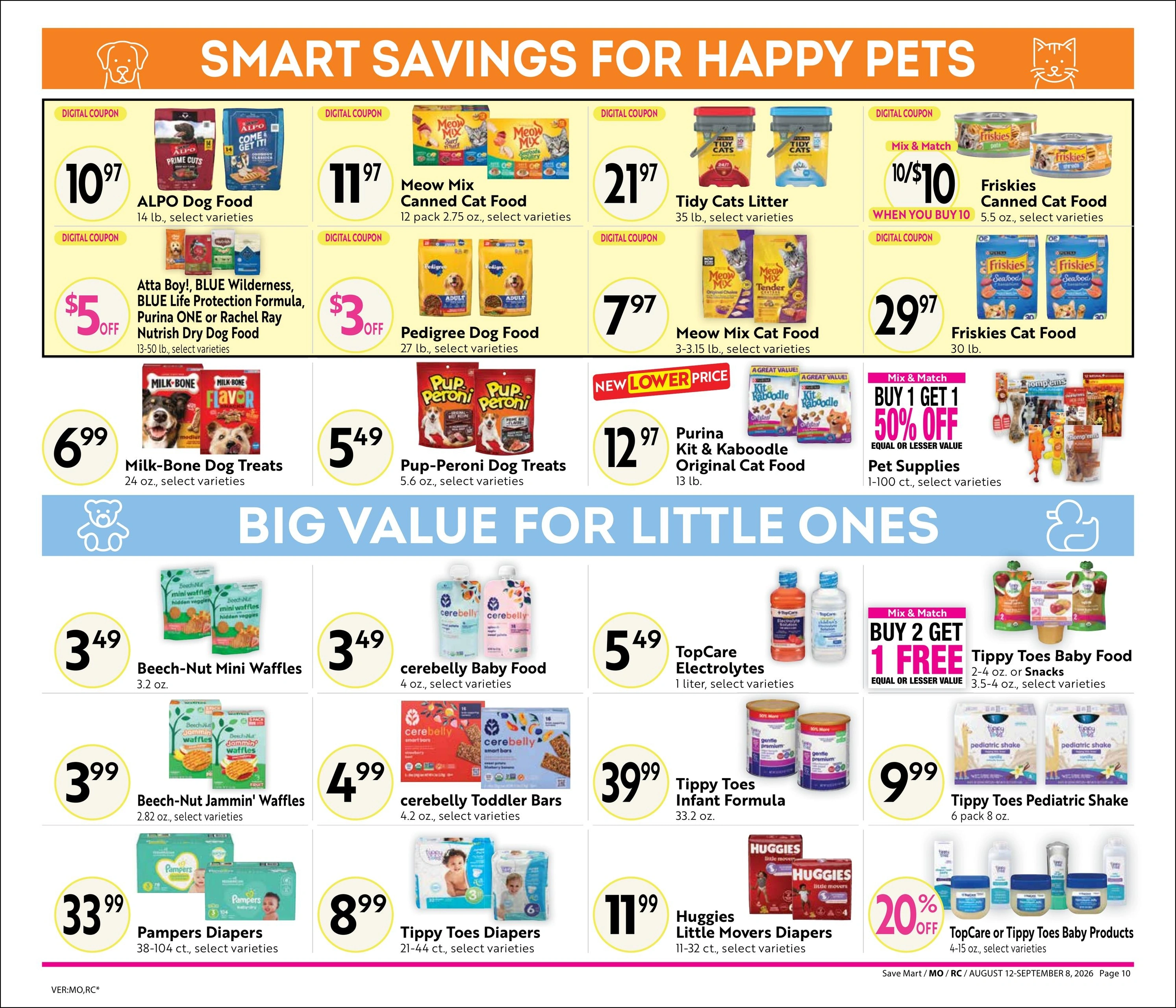 Save Mart flyer page 10