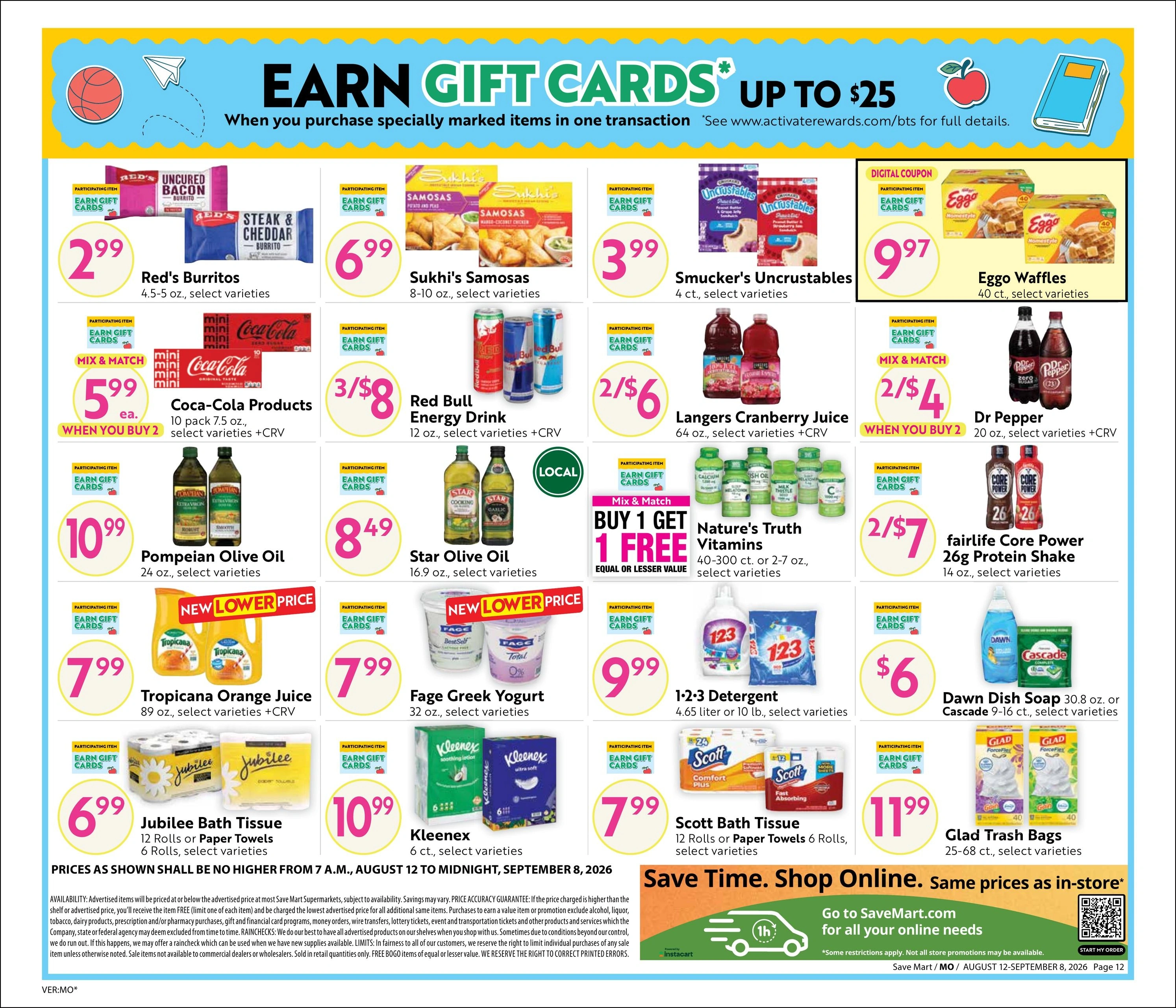 Save Mart flyer page 12