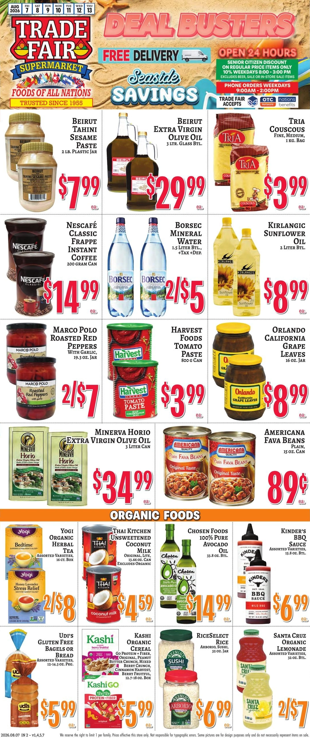 Trade Fair Supermarket flyer page 3