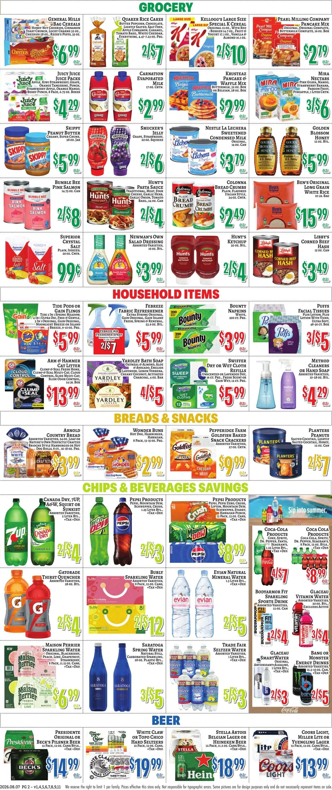 Trade Fair Supermarket flyer page 4