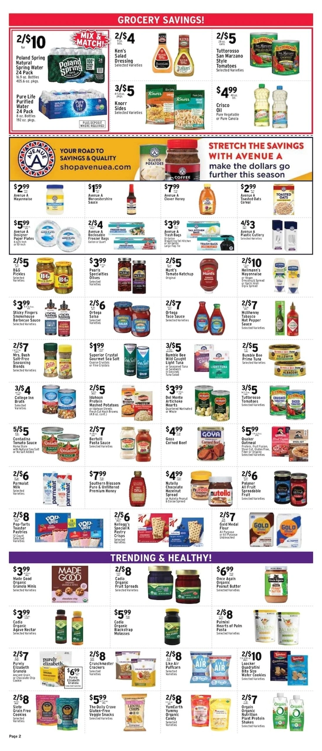 Met Foods flyer page 2