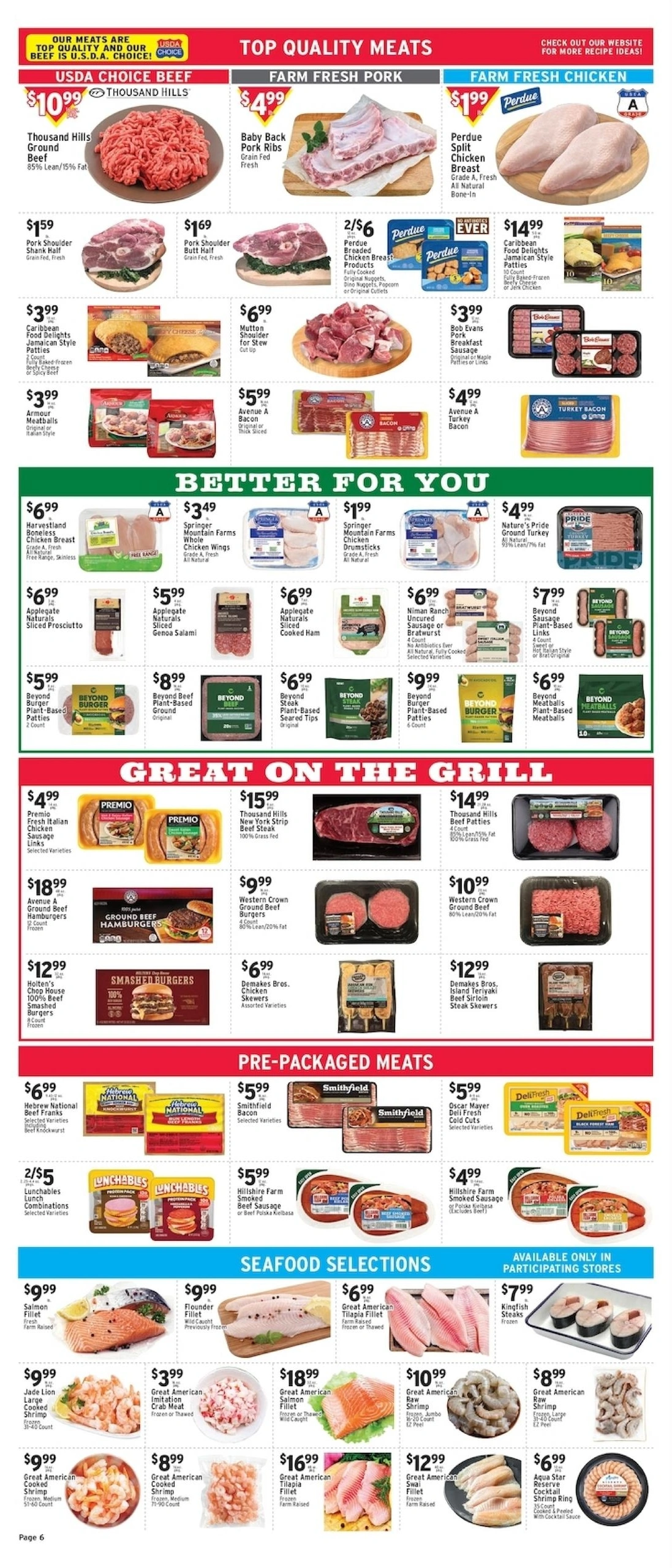 Met Foods flyer page 6
