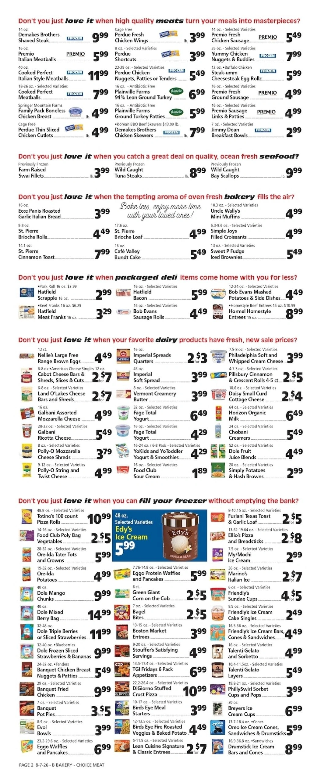 Foley's Family Market IGA flyer page 2