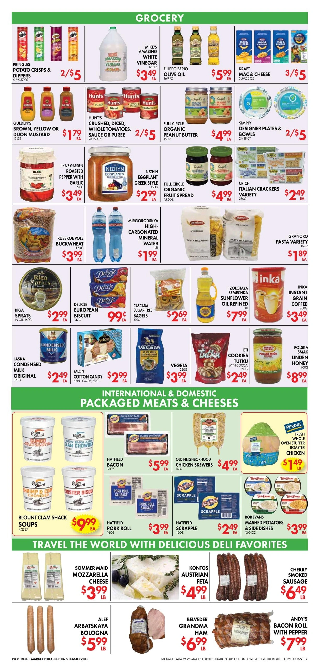 Bell's Market flyer page 2