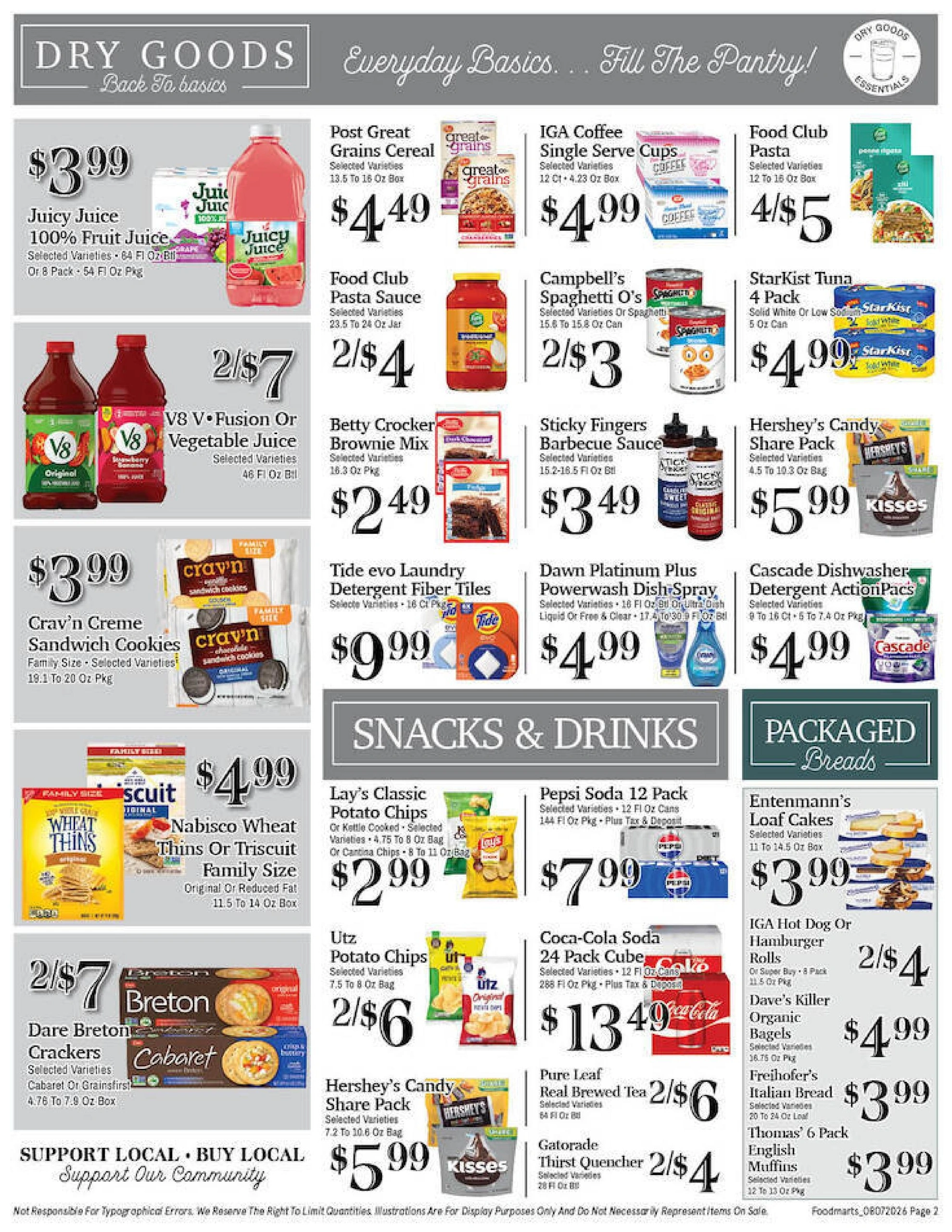 Maine Foodmarts flyer page 2
