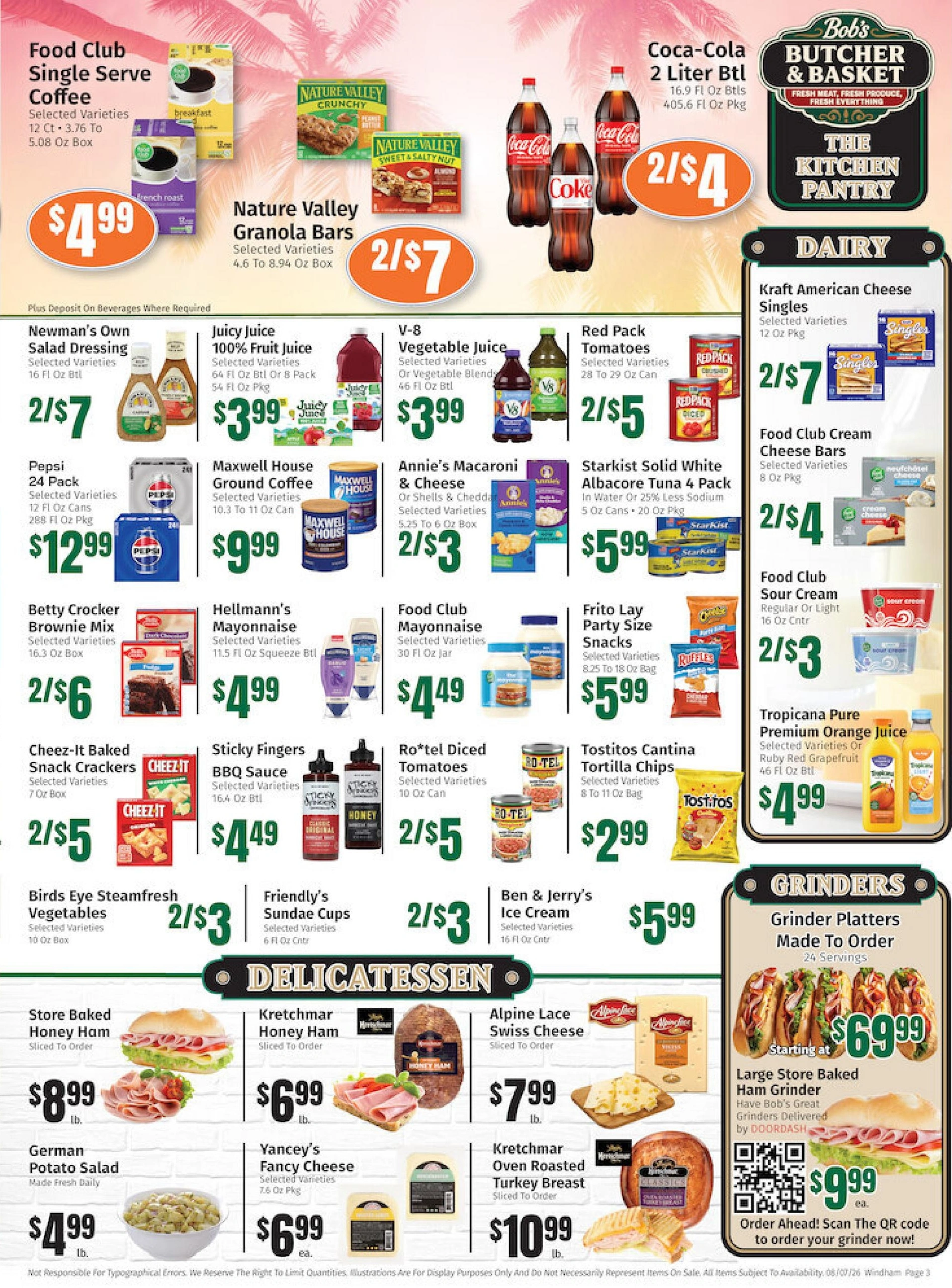 Windham IGA flyer page 2