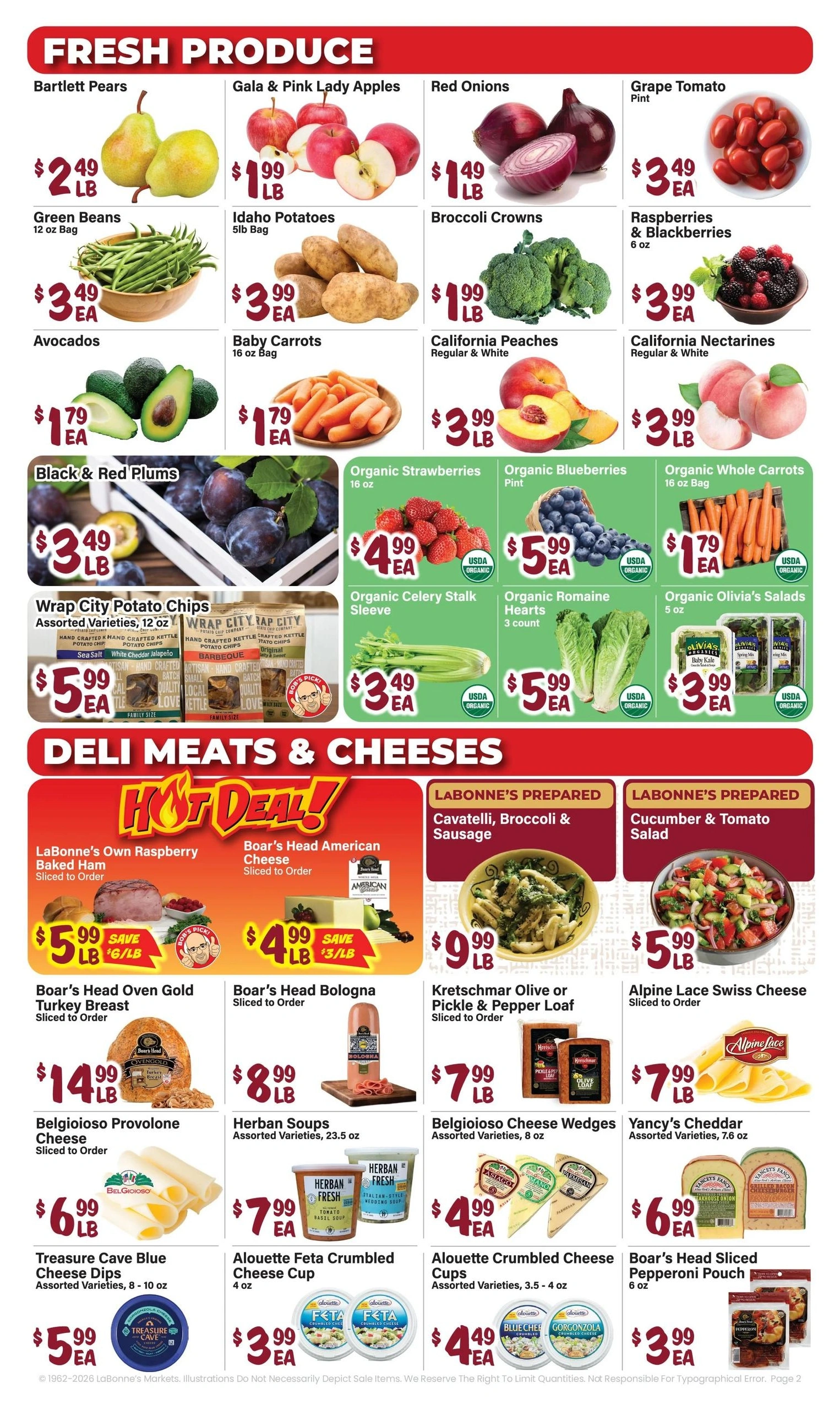 Oliver's Supermarket flyer page 2