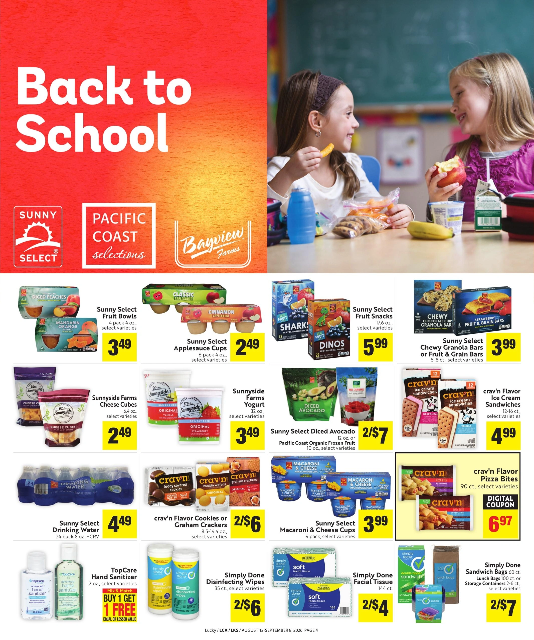 Lucky Supermarkets flyer page 4