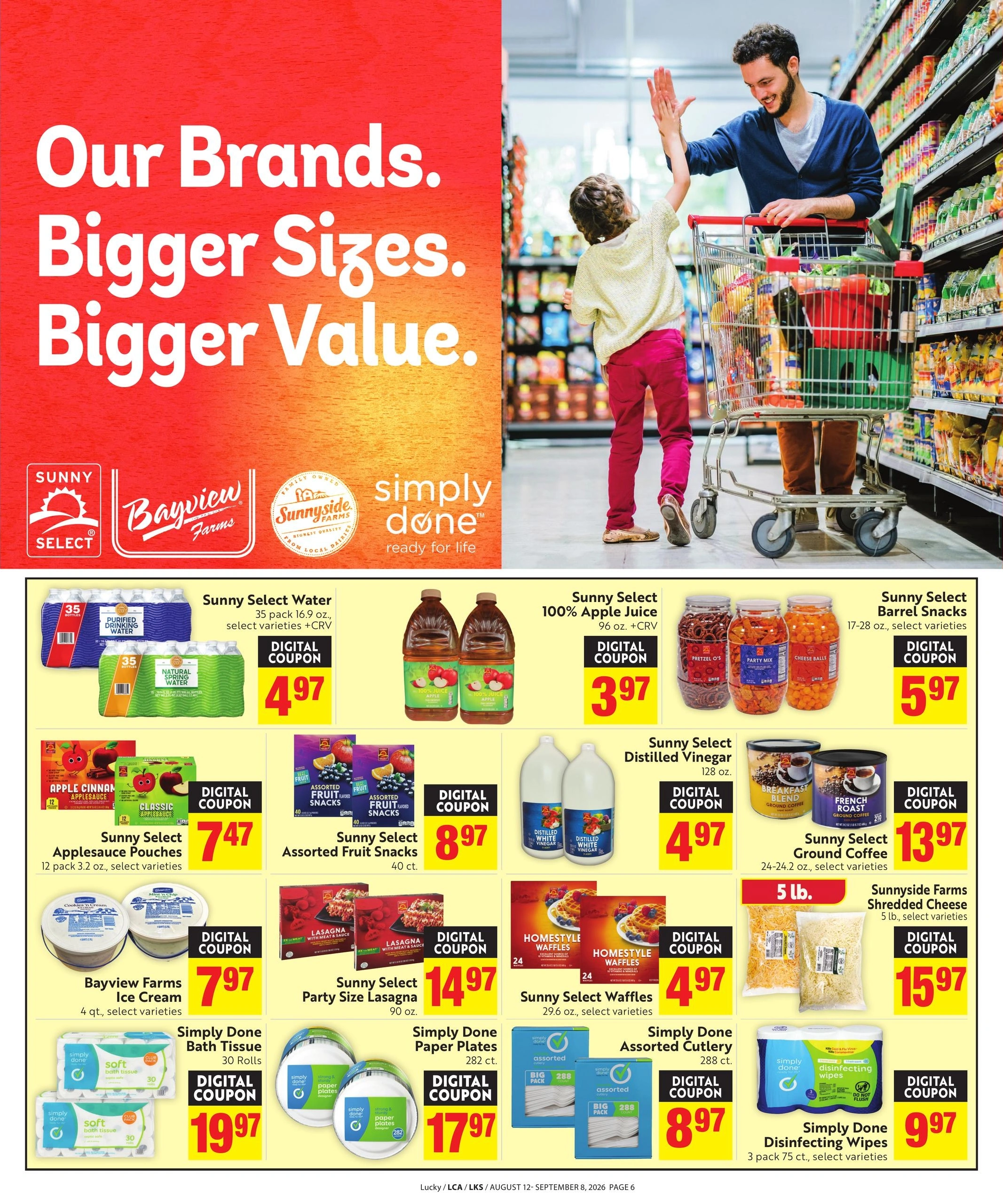 Lucky Supermarkets flyer page 6