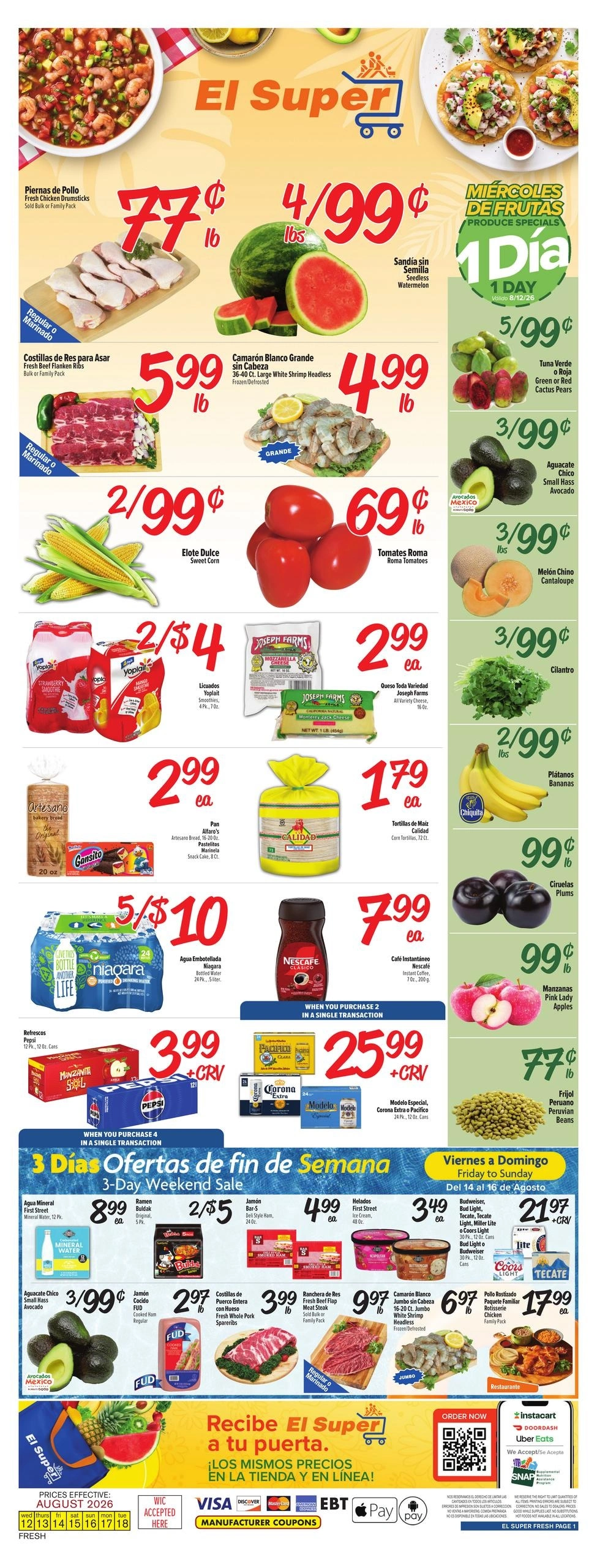 El Super Fresh flyer page 1