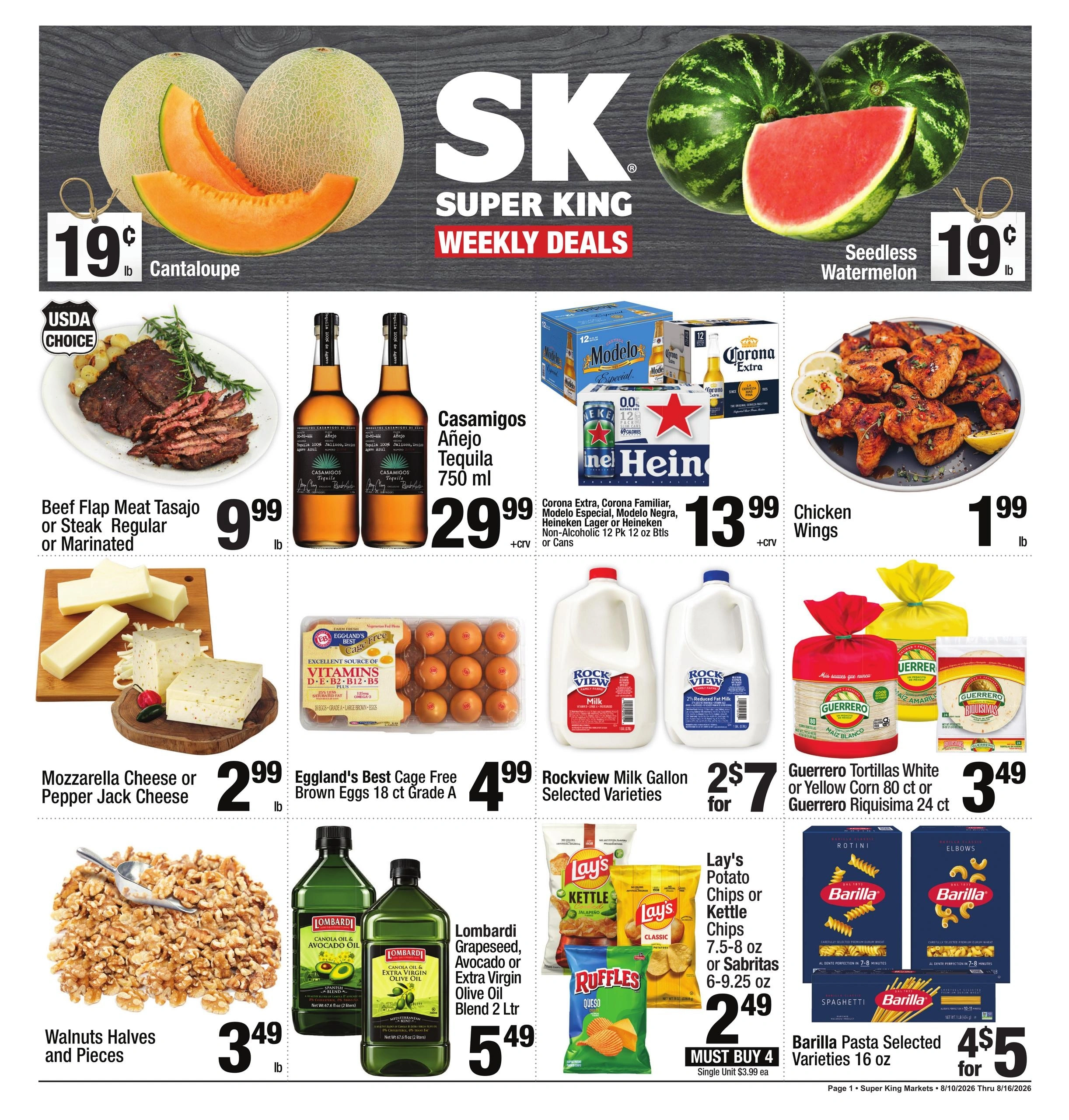 Super King Markets flyer page 1