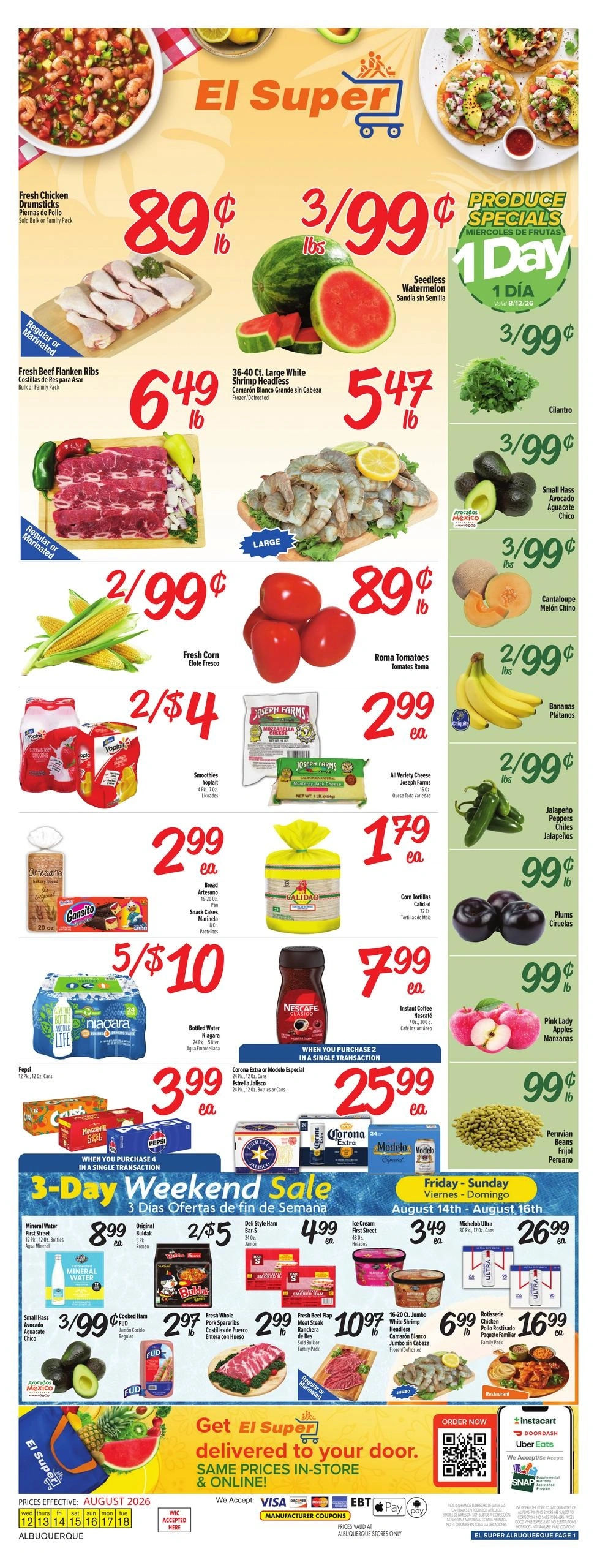 El Super flyer page 1