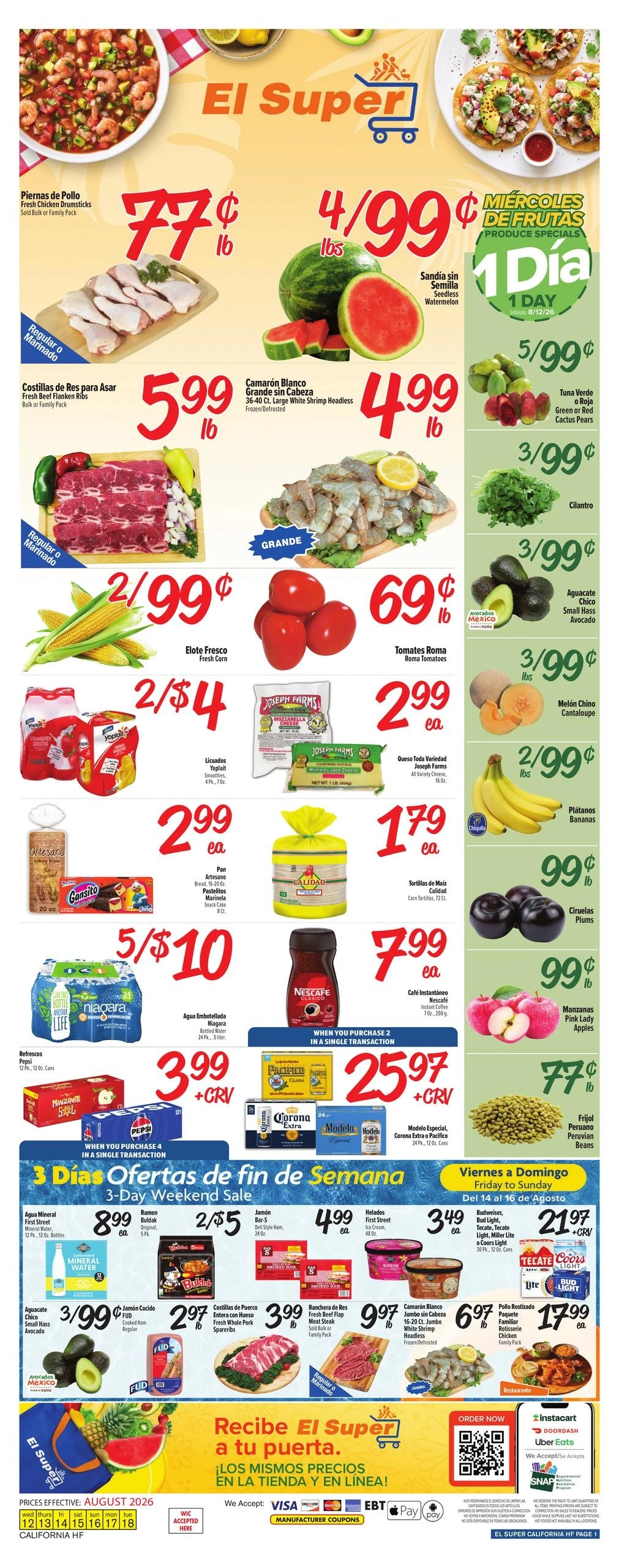 El Super flyer page 1