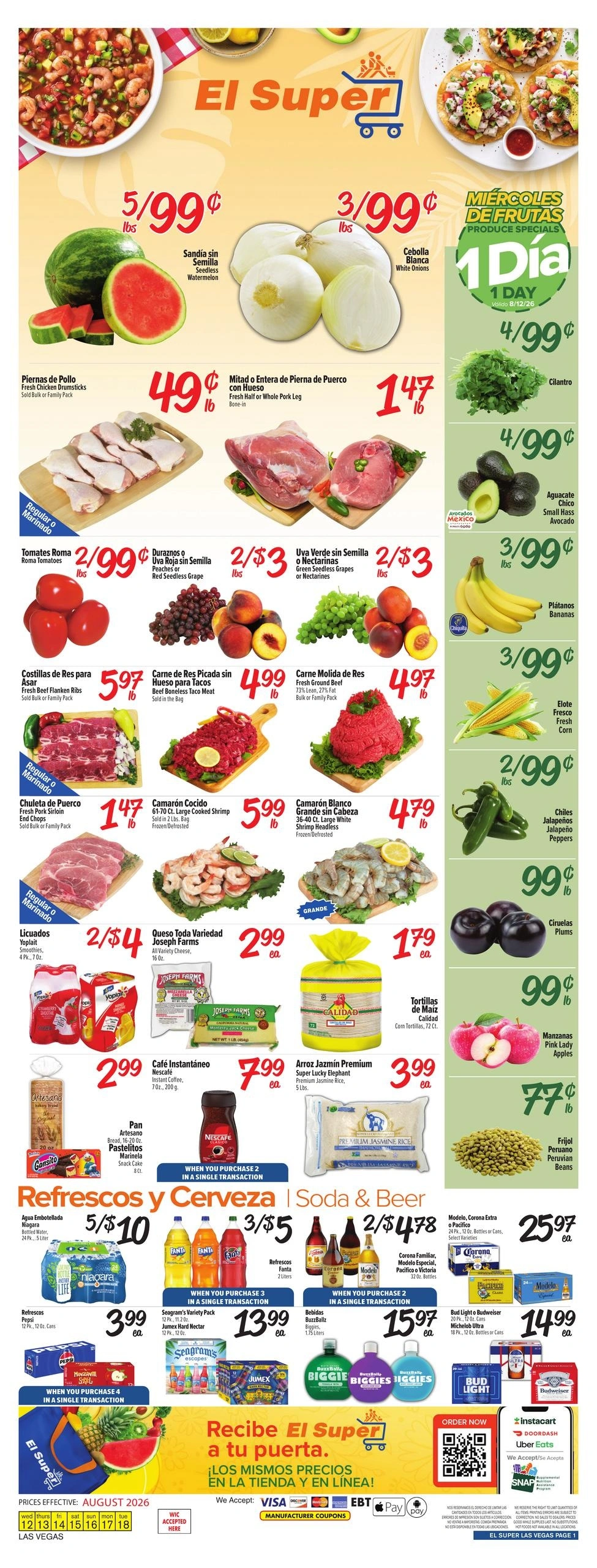 El Super flyer page 1
