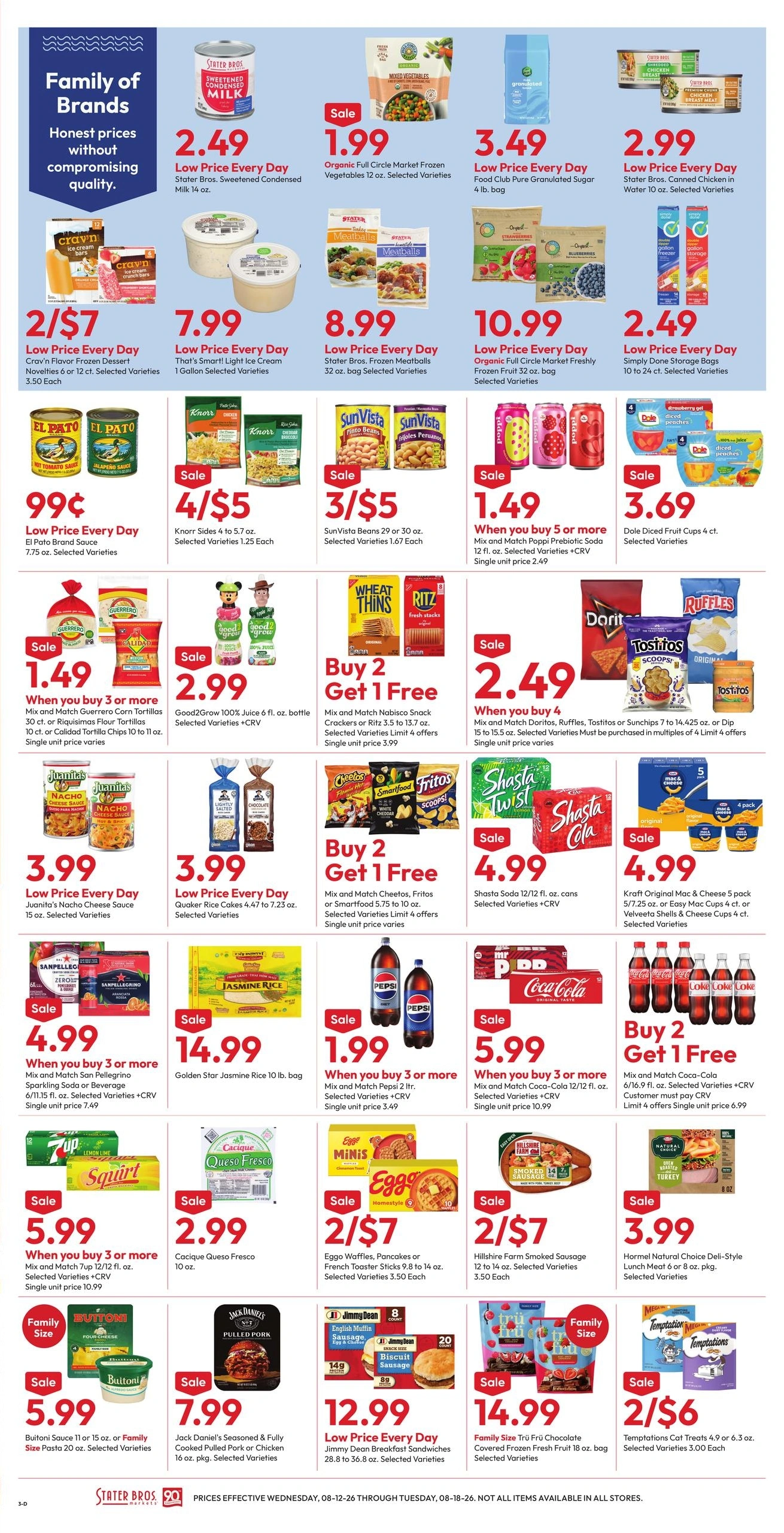 Stater Bros. Markets flyer page 3