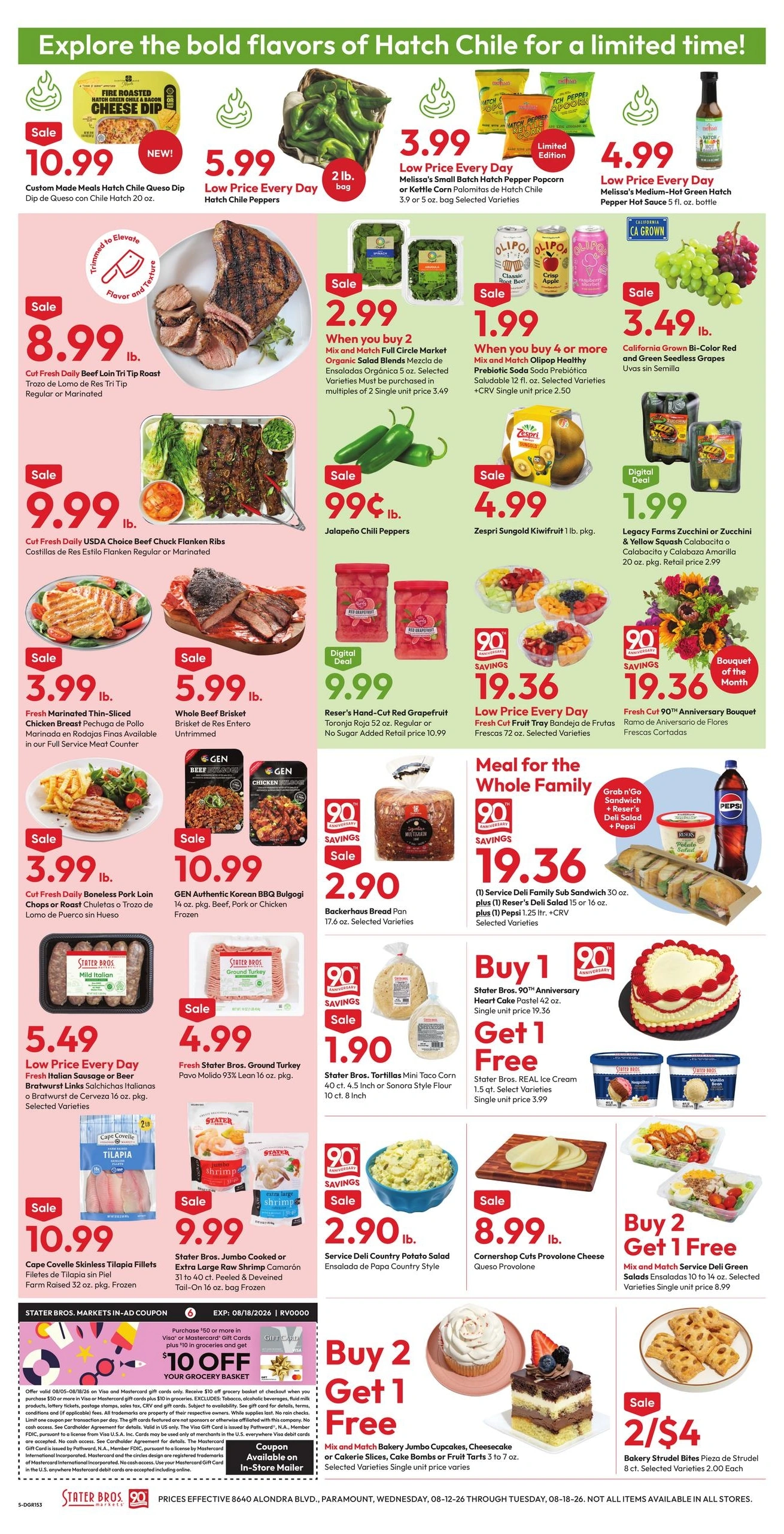 Stater Bros. Markets flyer page 5