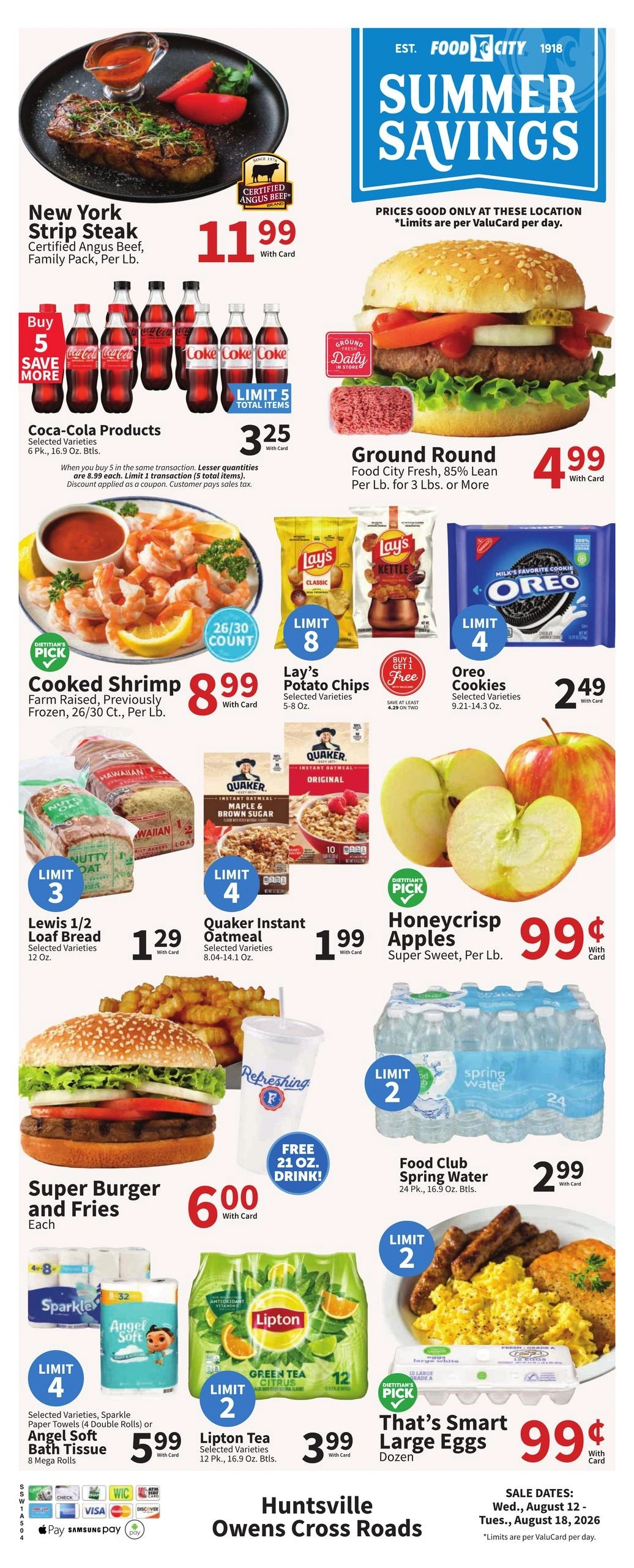 FoodCity flyer page 1
