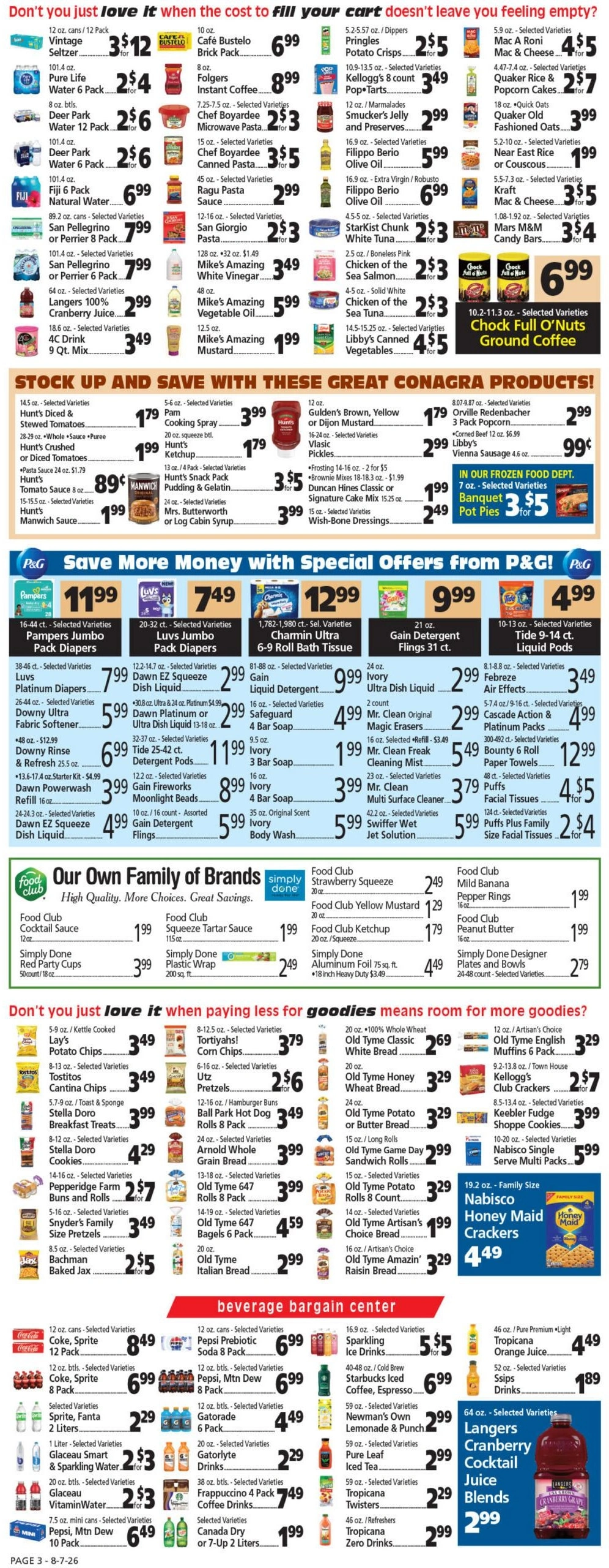 George's Market flyer page 3