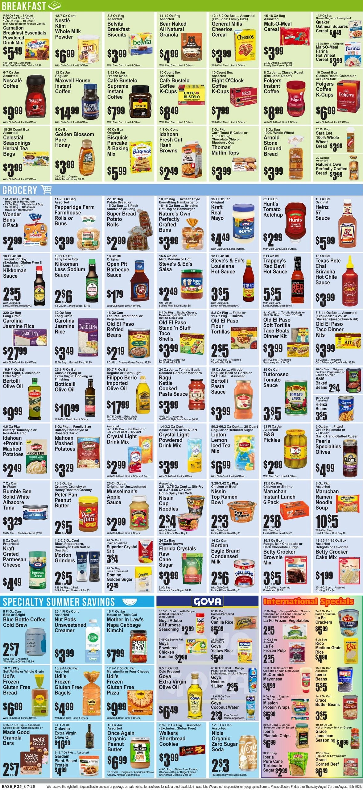 SuperFresh flyer page 6