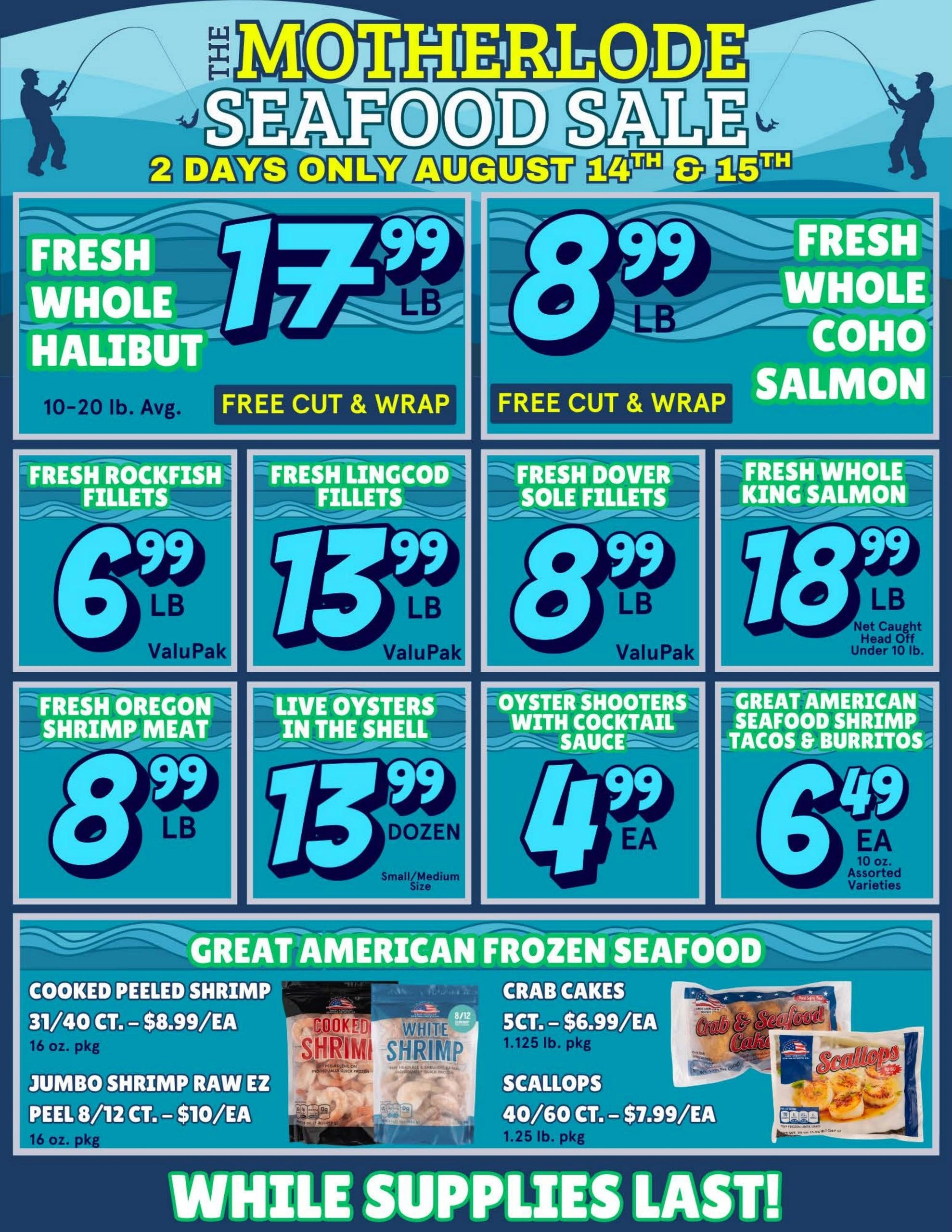 Juneau Foodland IGA flyer page 1