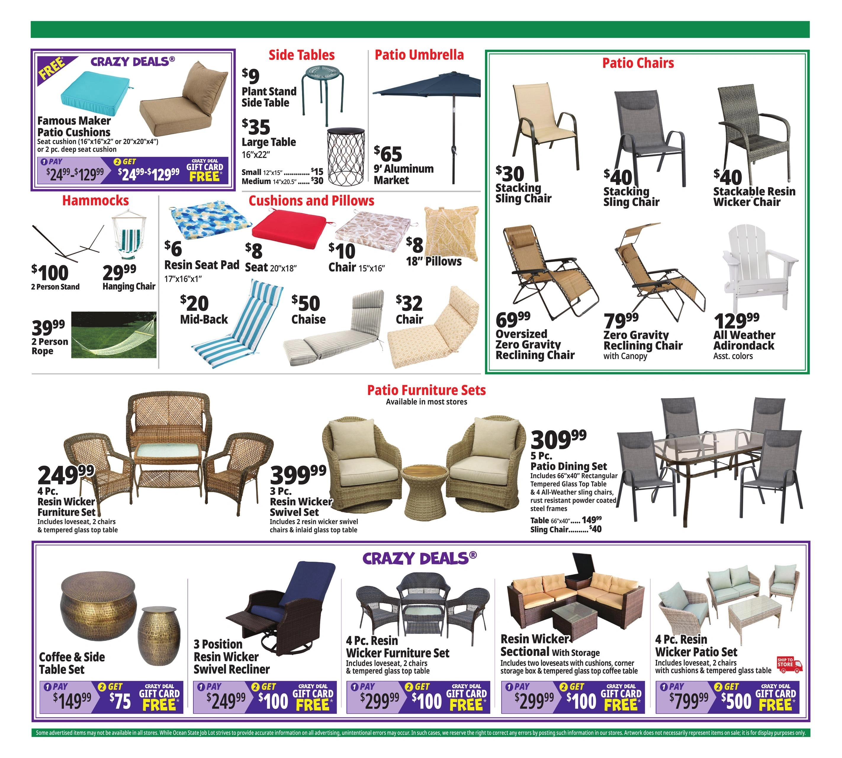 Ocean State Job Lot flyer page 7