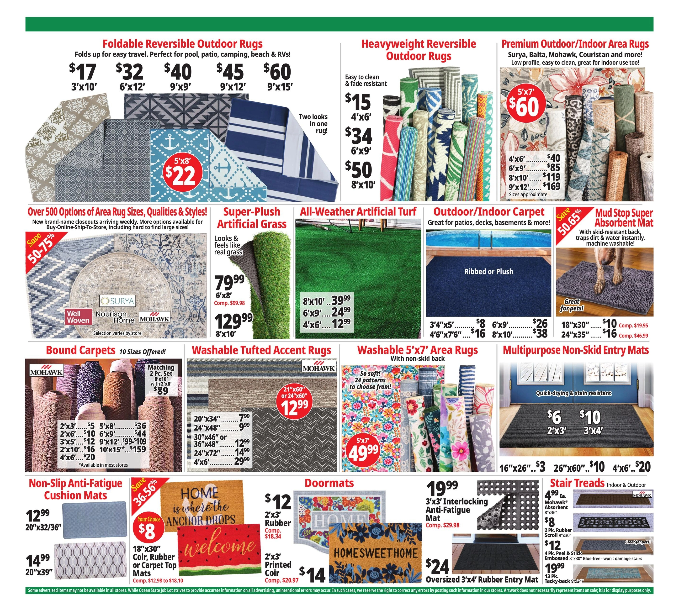 Ocean State Job Lot flyer page 12