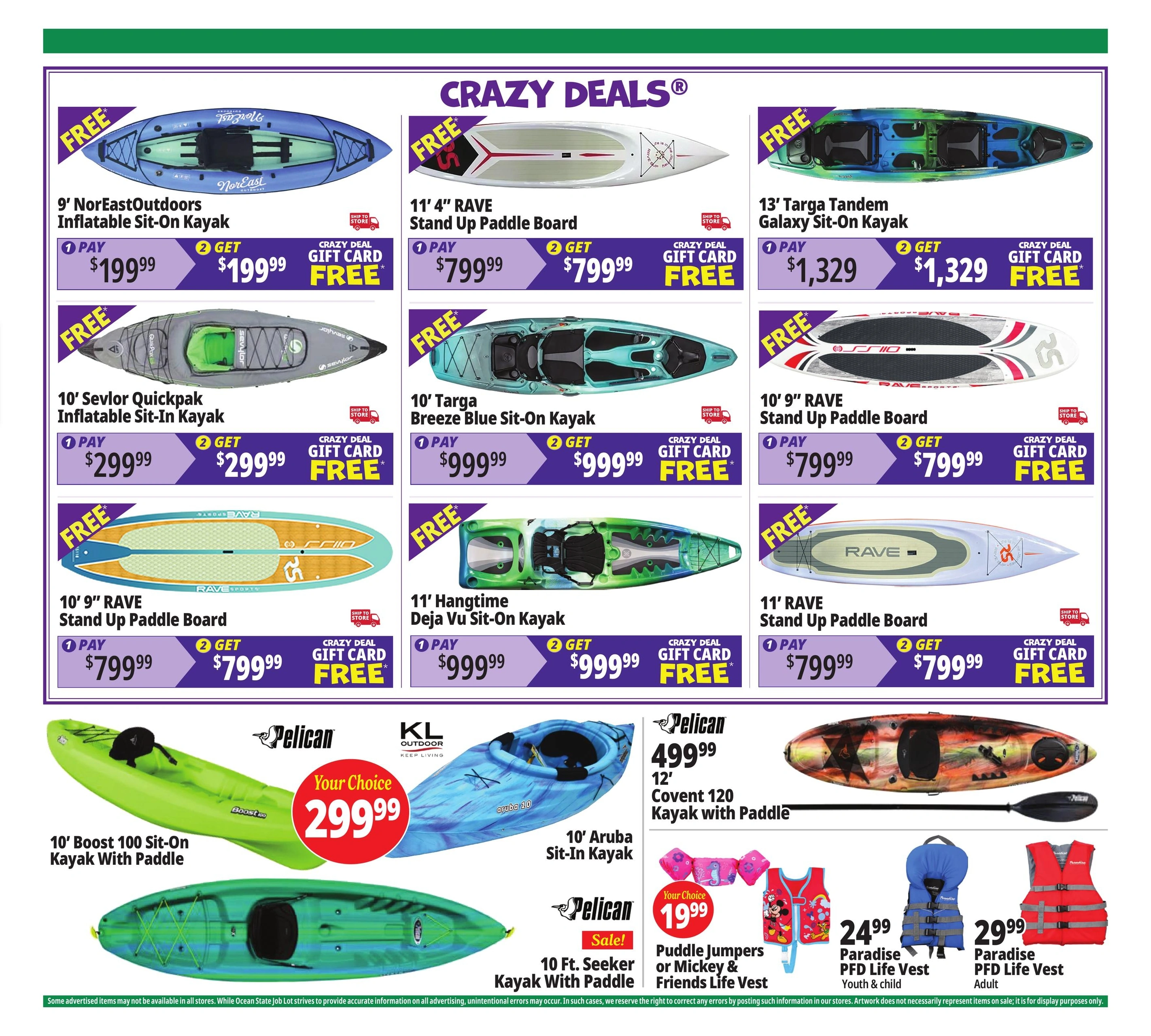 Ocean State Job Lot flyer page 16