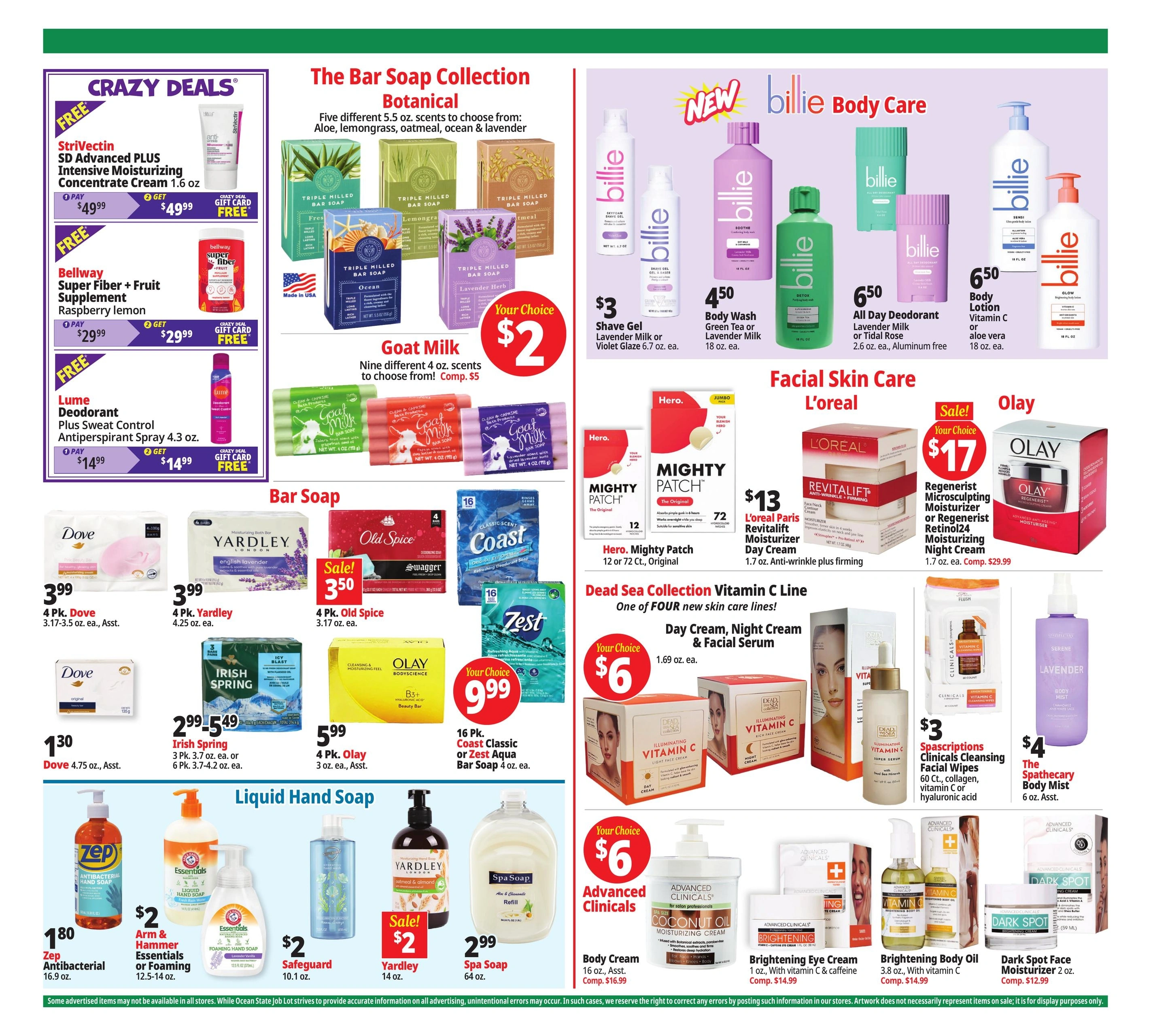 Ocean State Job Lot flyer page 17