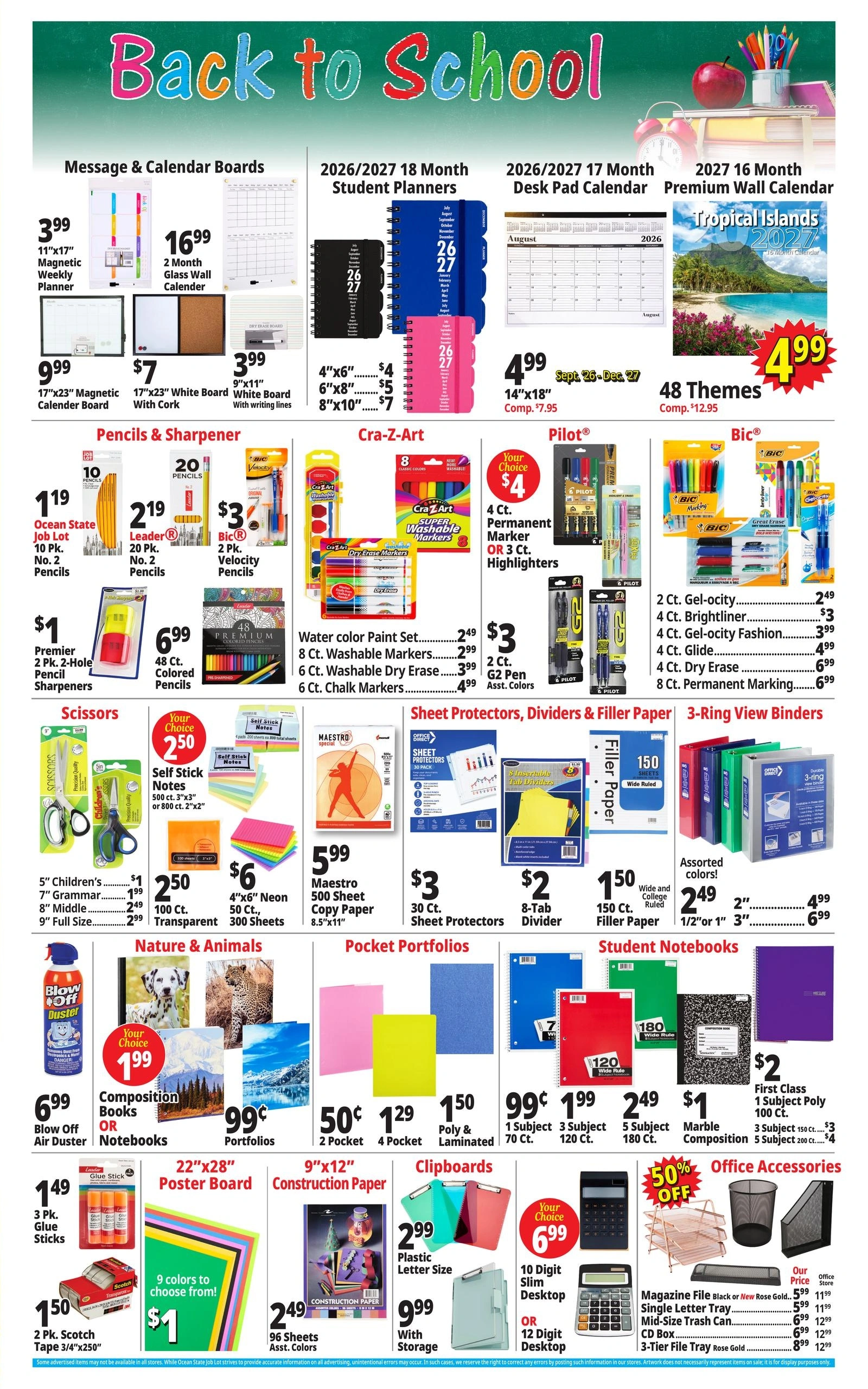 Ocean State Job Lot flyer page 25
