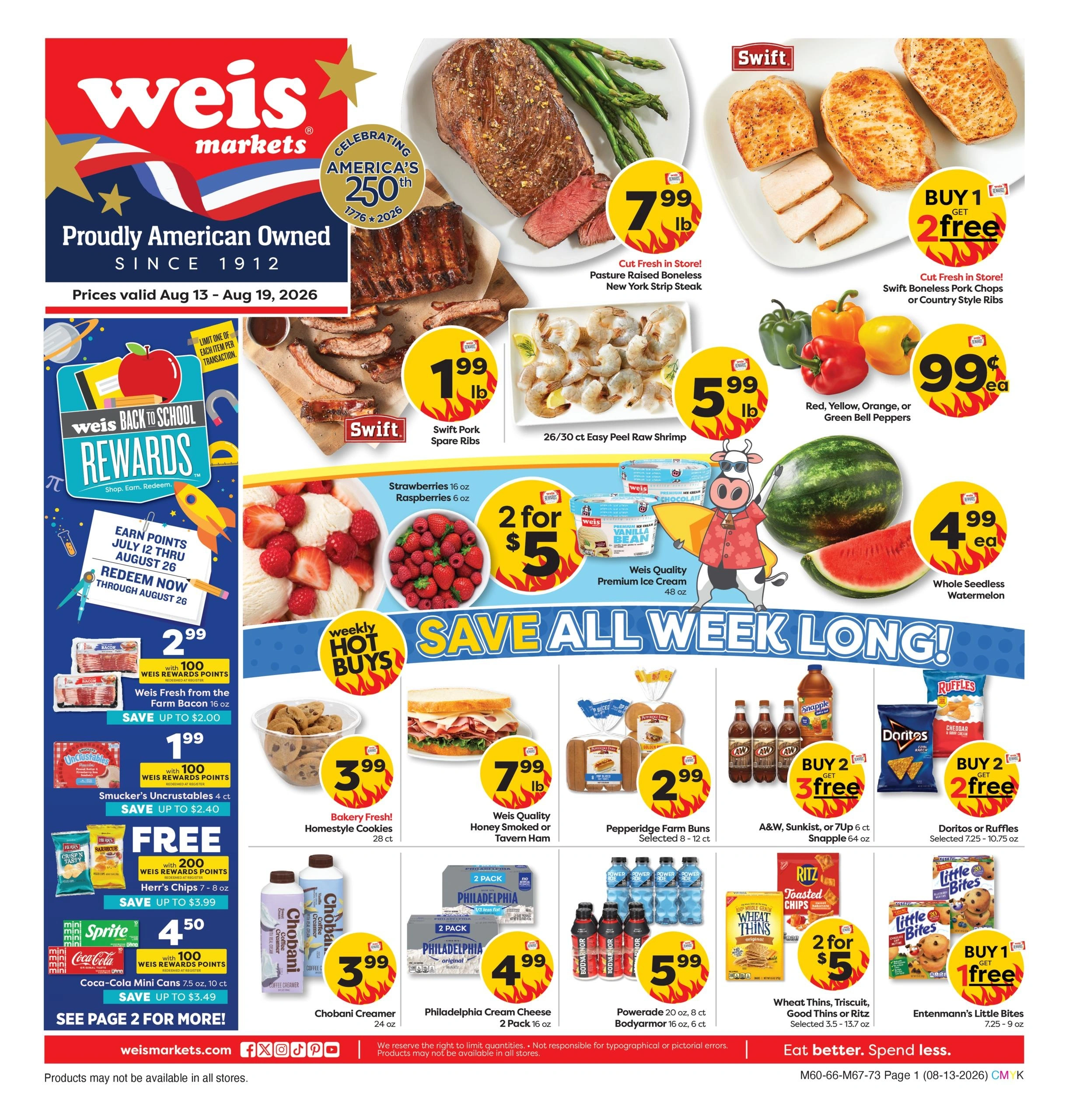 Weis Markets flyer page 4