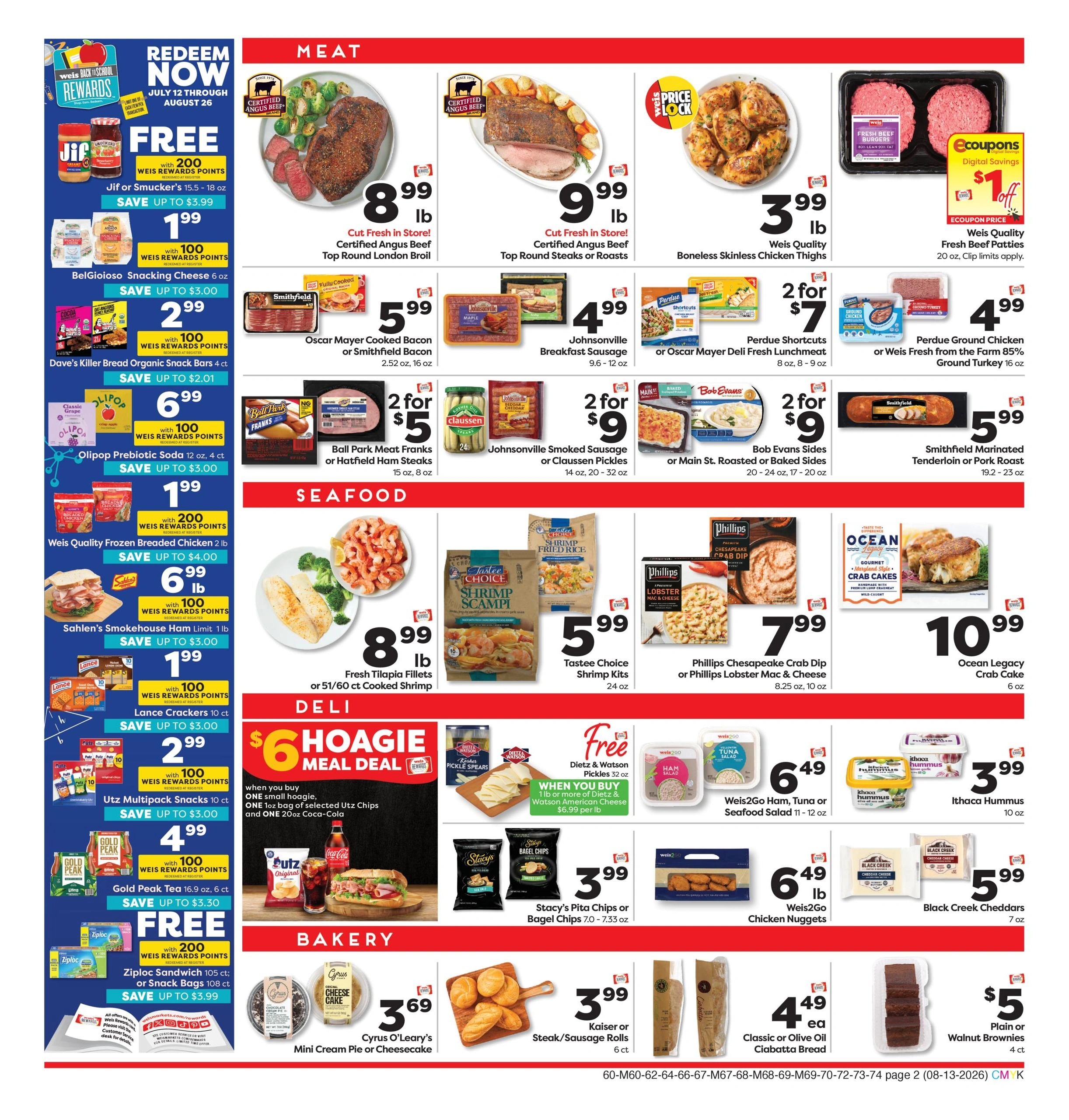 Weis Markets flyer page 5