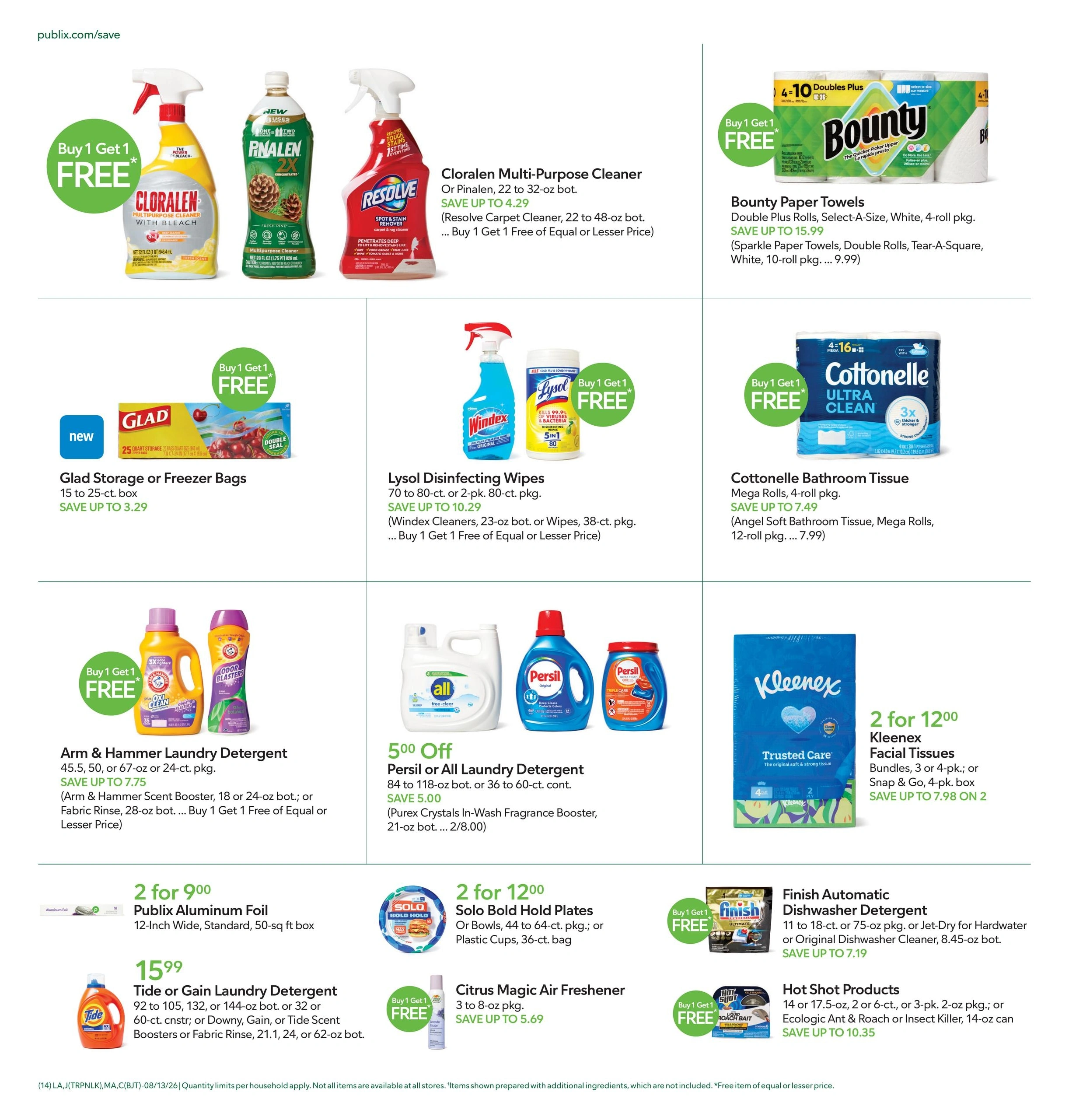 Publix flyer page 14
