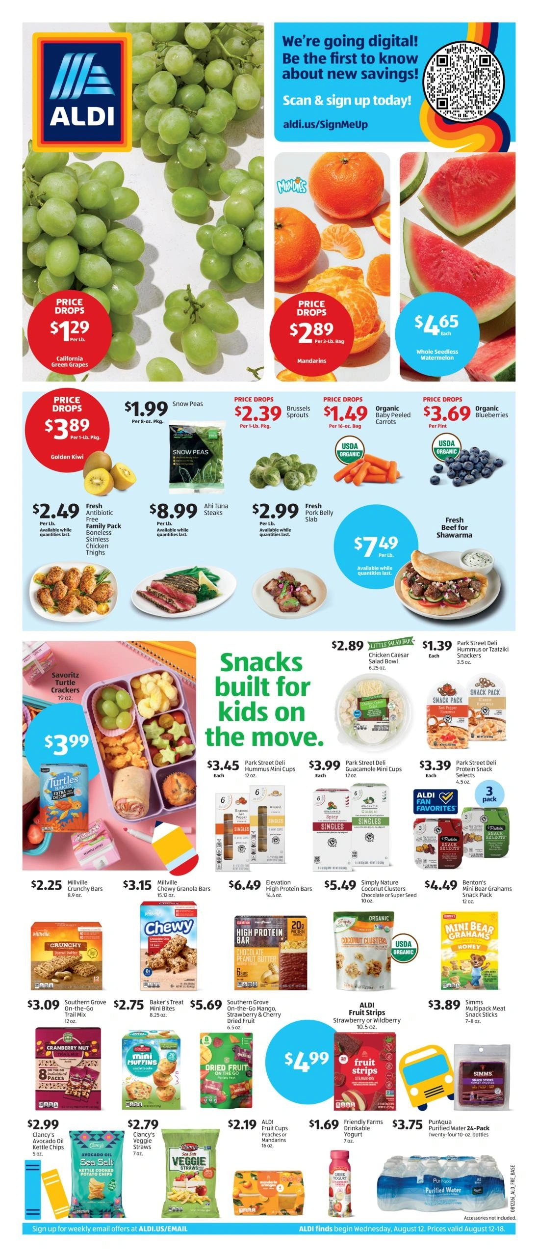 ALDI flyer page 1