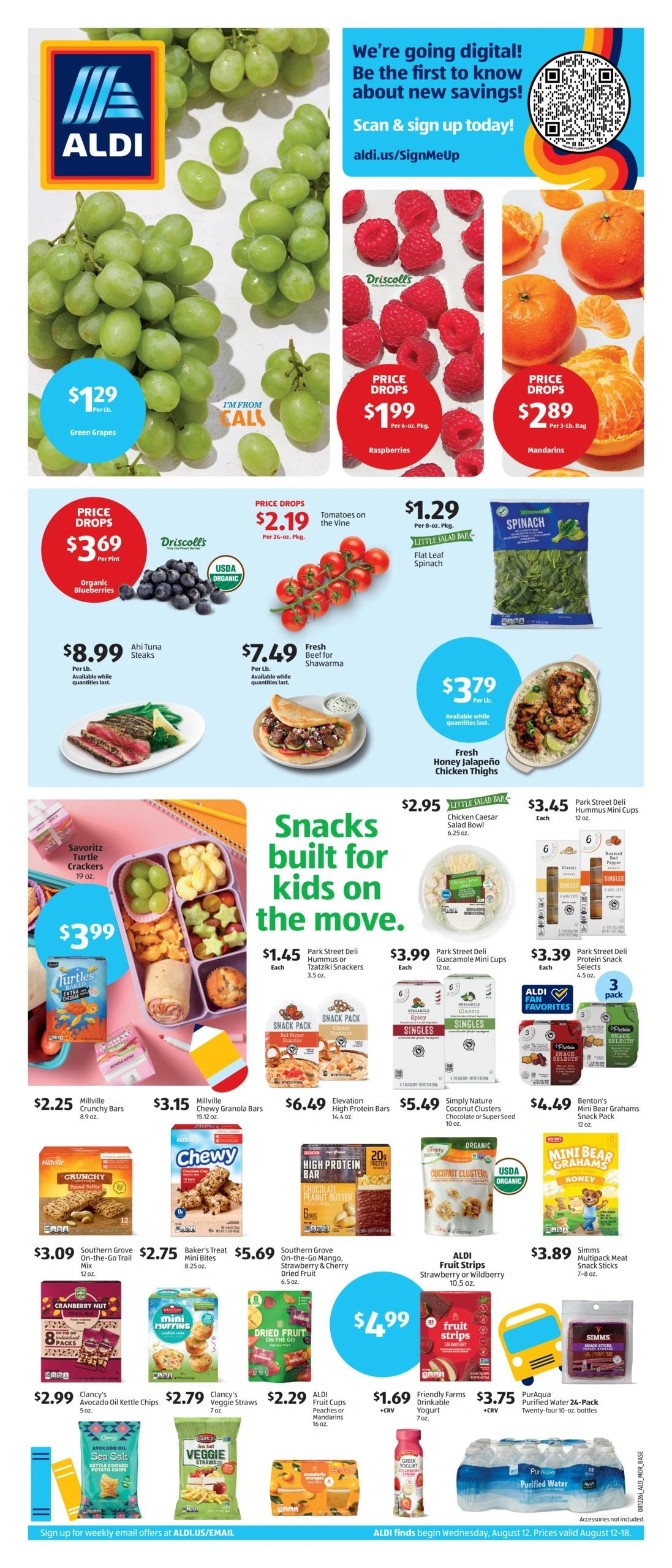 ALDI flyer page 1