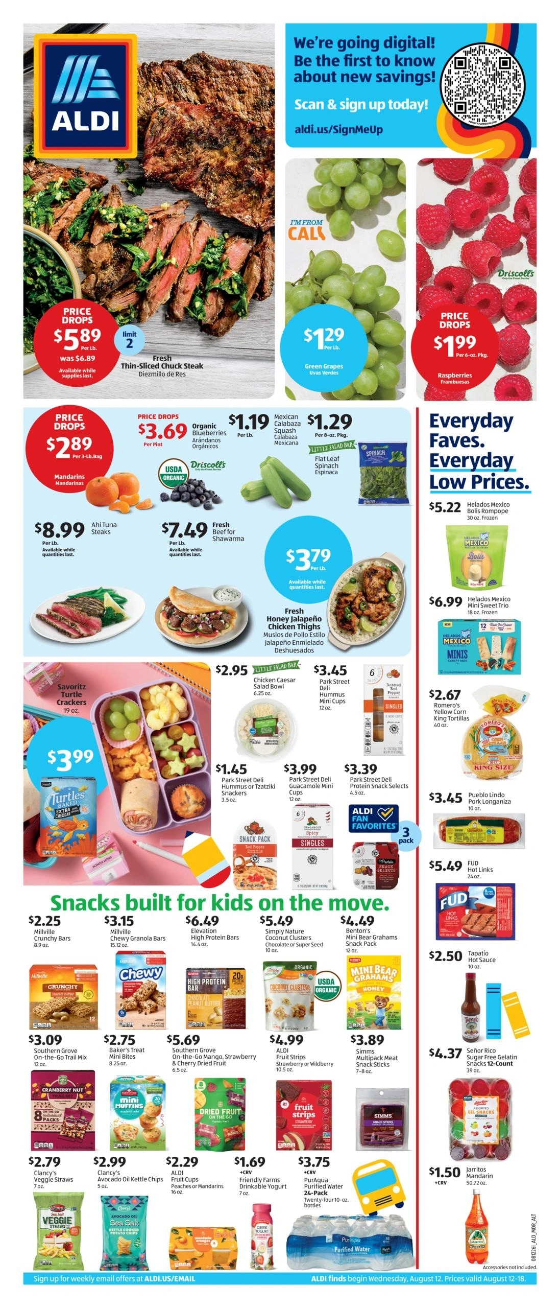 ALDI flyer page 1