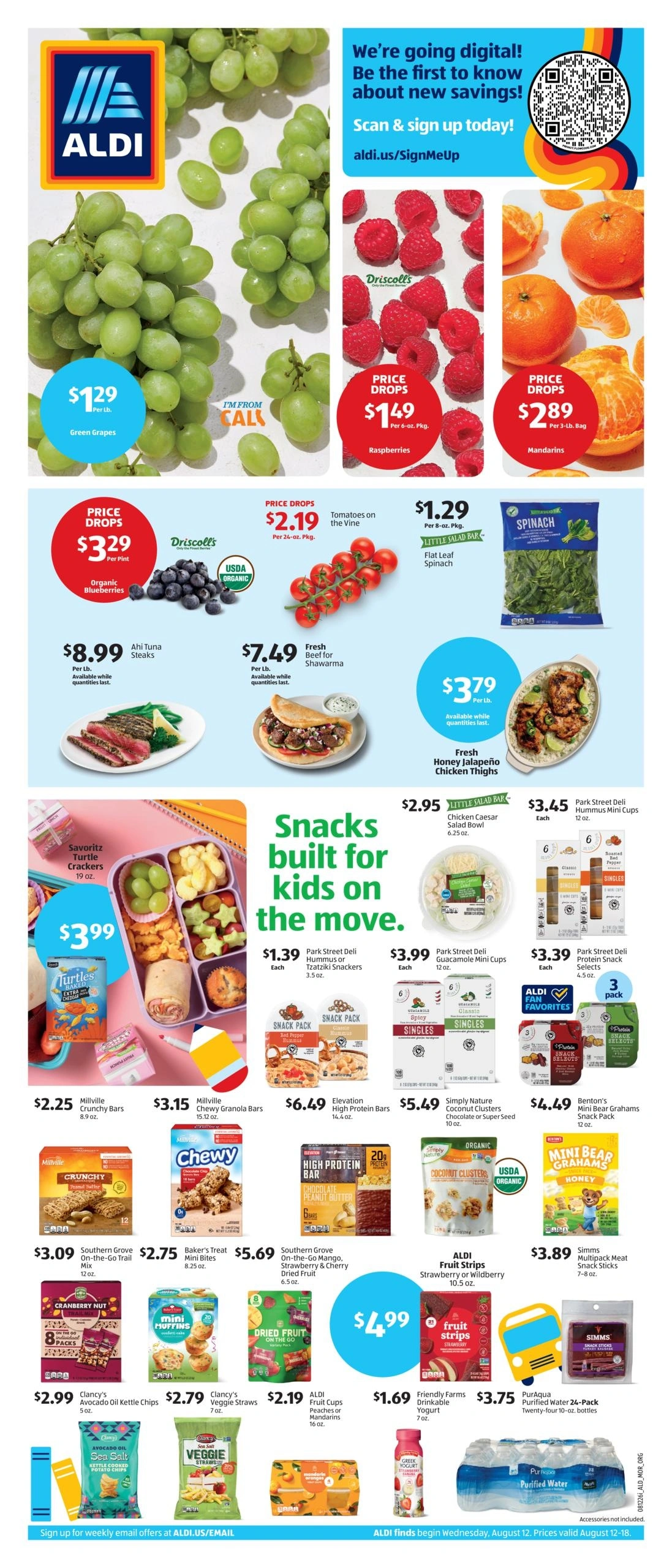 ALDI flyer page 1