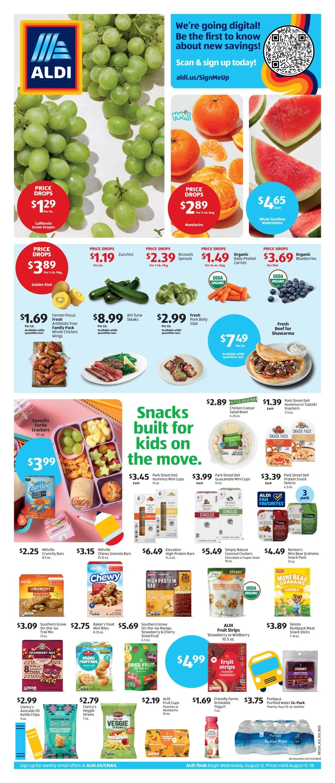 ALDI flyer page 1