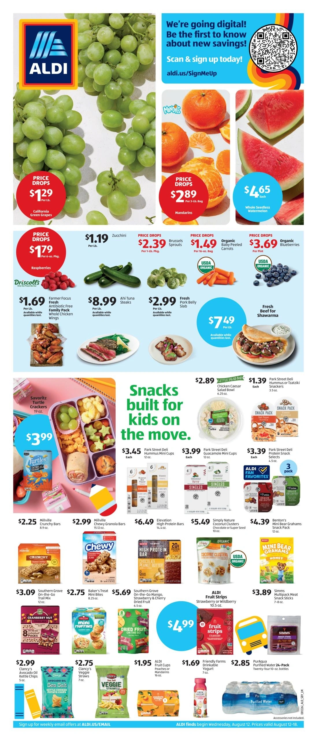 ALDI flyer page 1