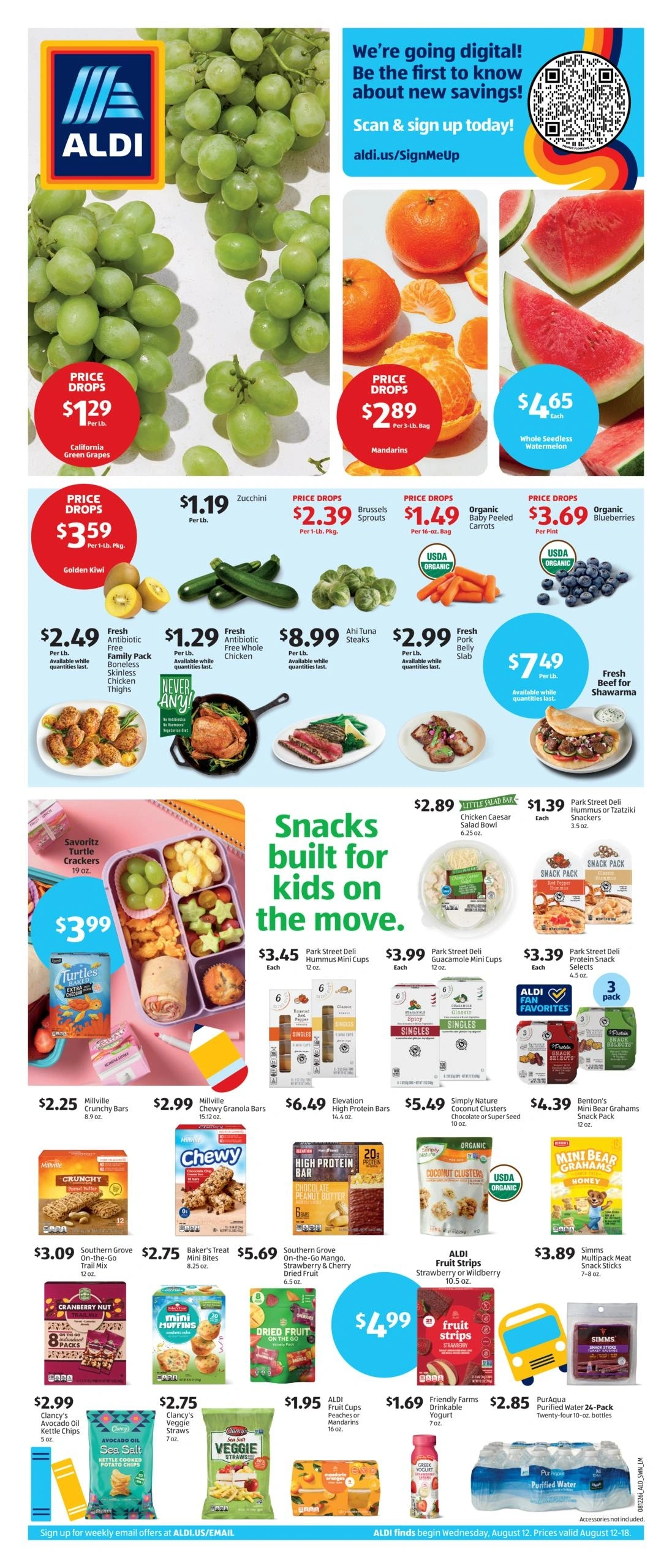 ALDI flyer page 1