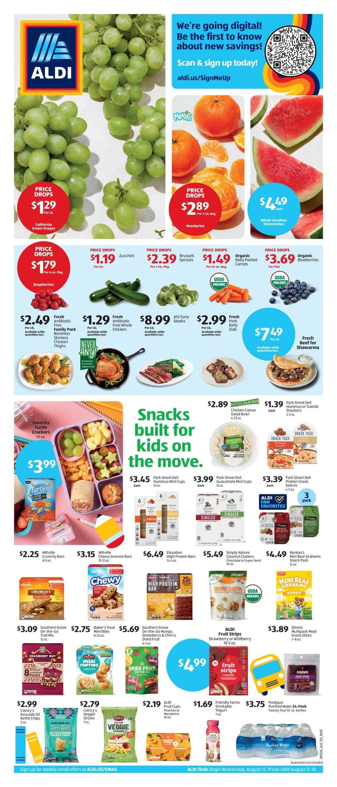 ALDI flyer page 1