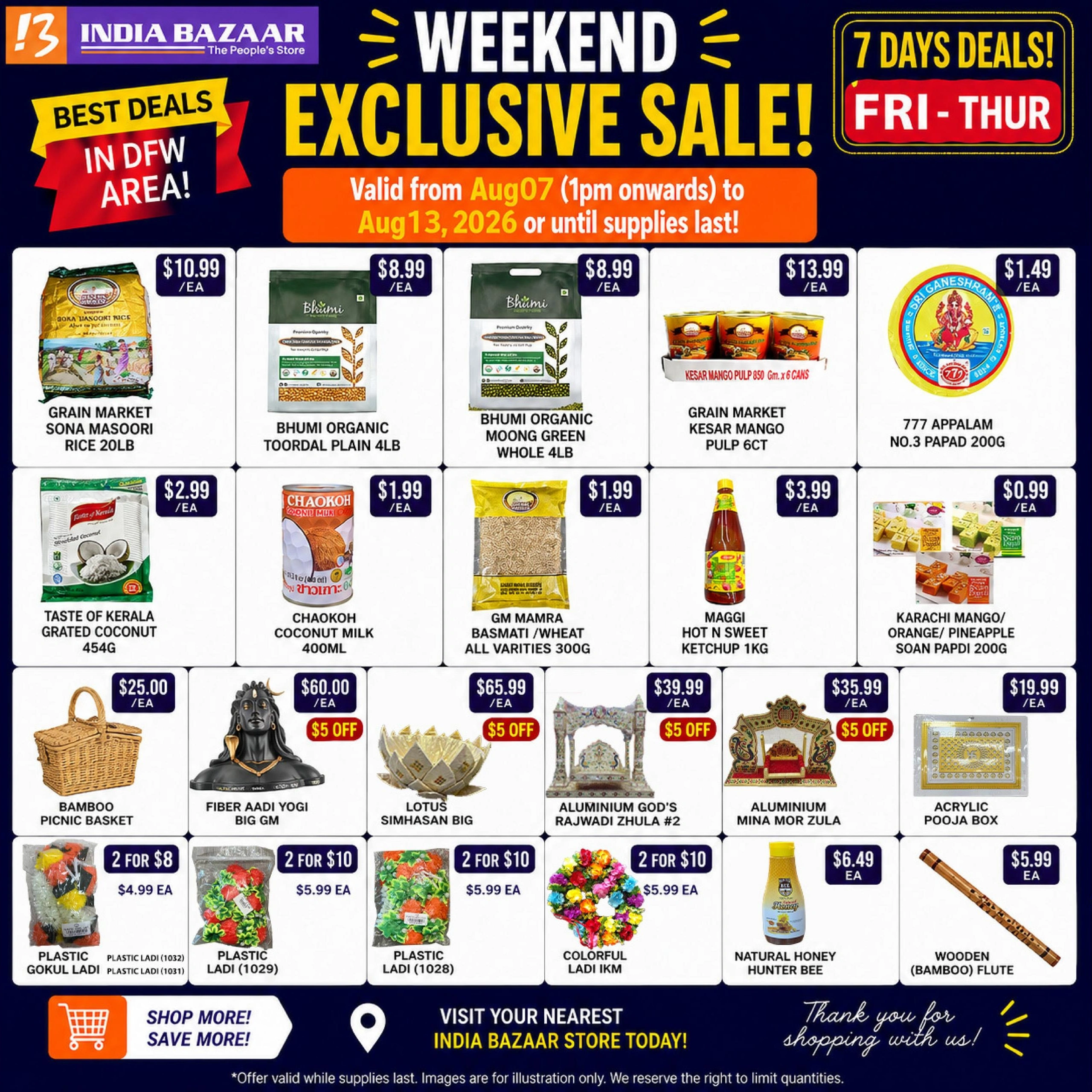 India Bazaar flyer page 6