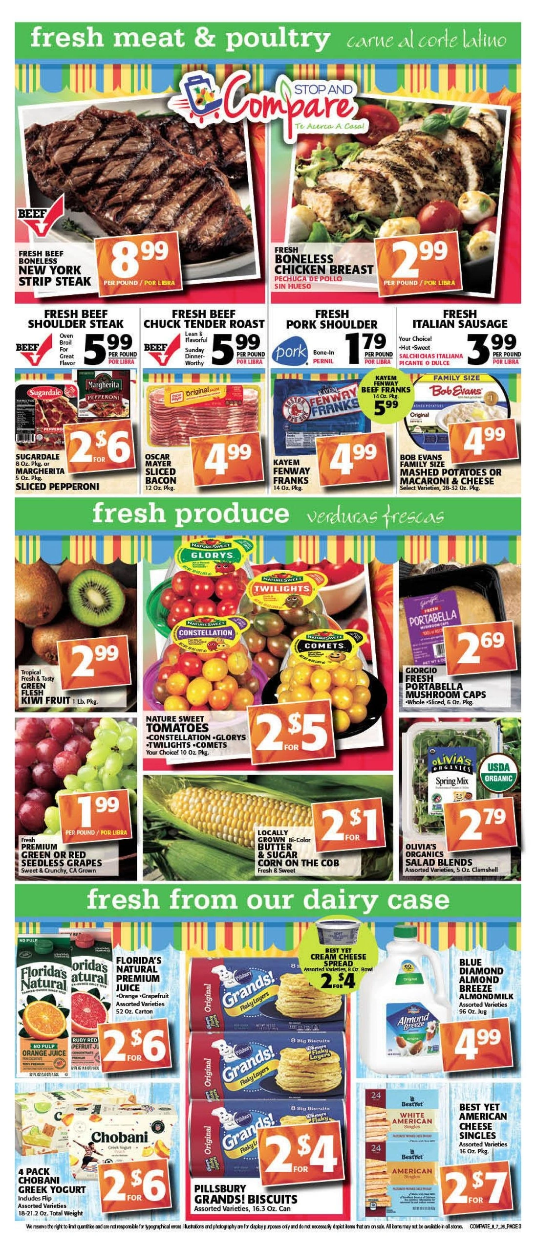 Stop and Compare Markets flyer page 3