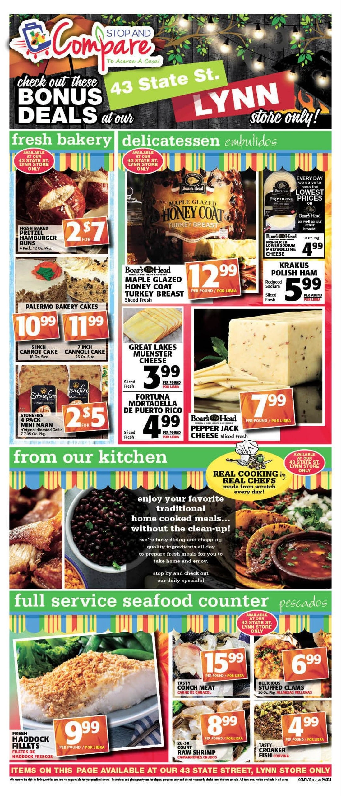 Stop and Compare Markets flyer page 4
