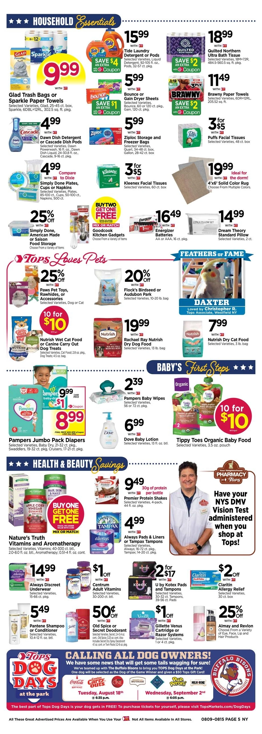 Tops Friendly Markets flyer page 5