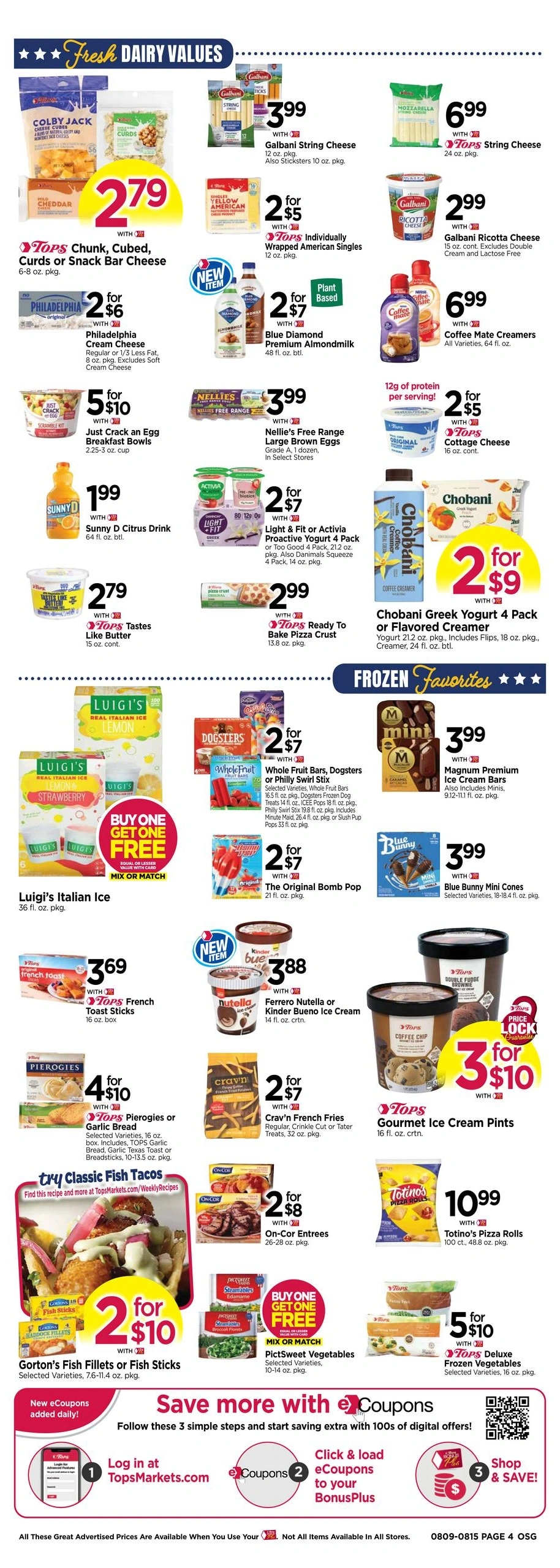 Tops Friendly Markets flyer page 4