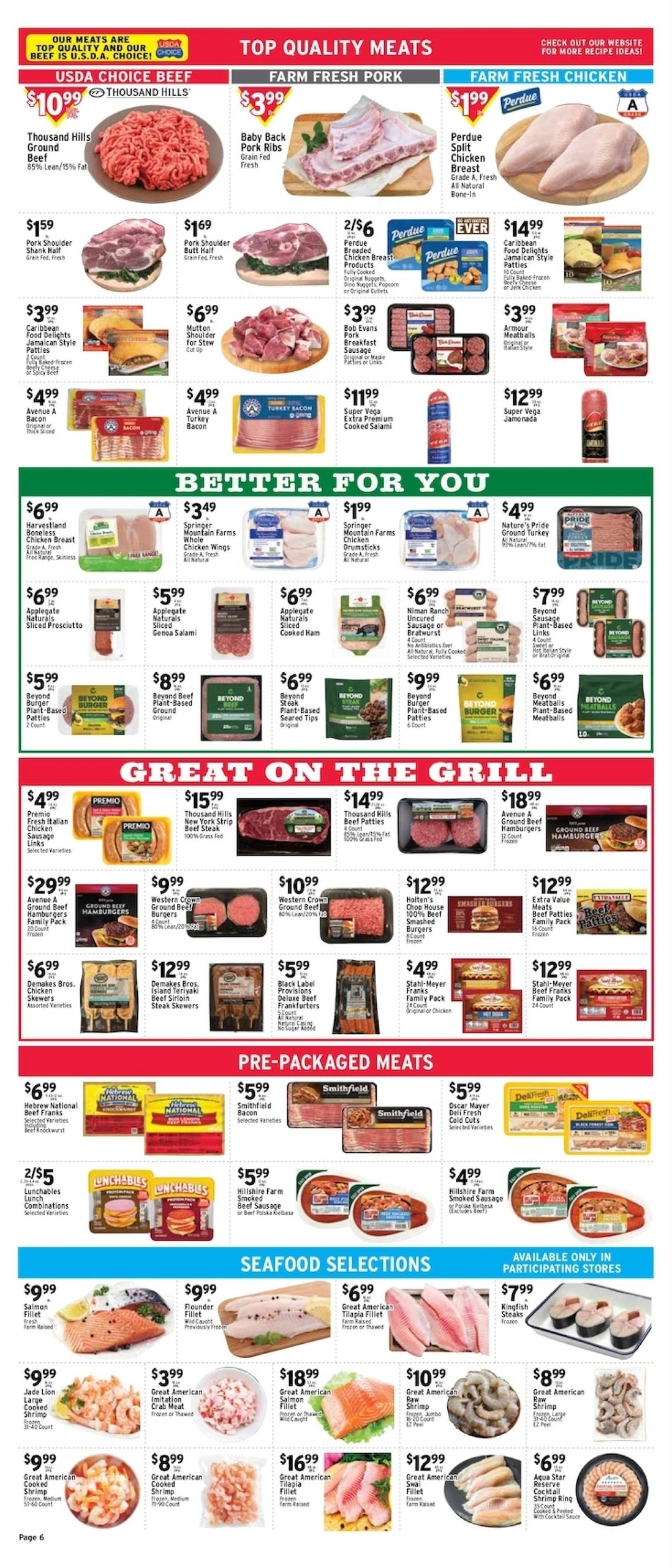 Met Foods flyer page 6