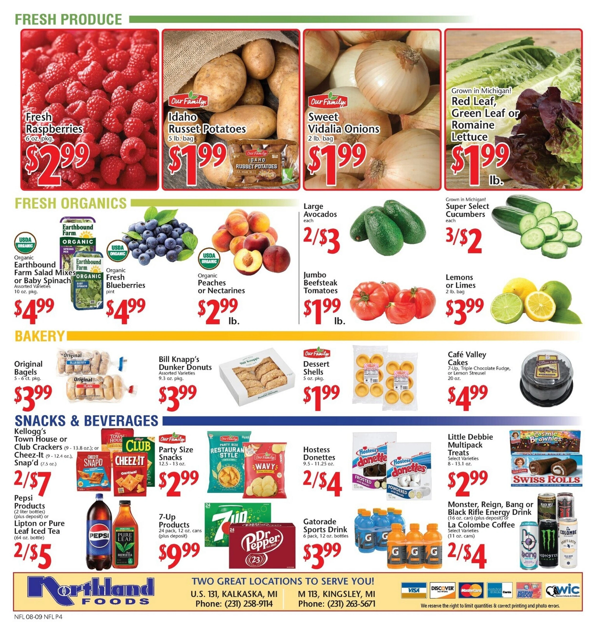 Northland Foods flyer page 4
