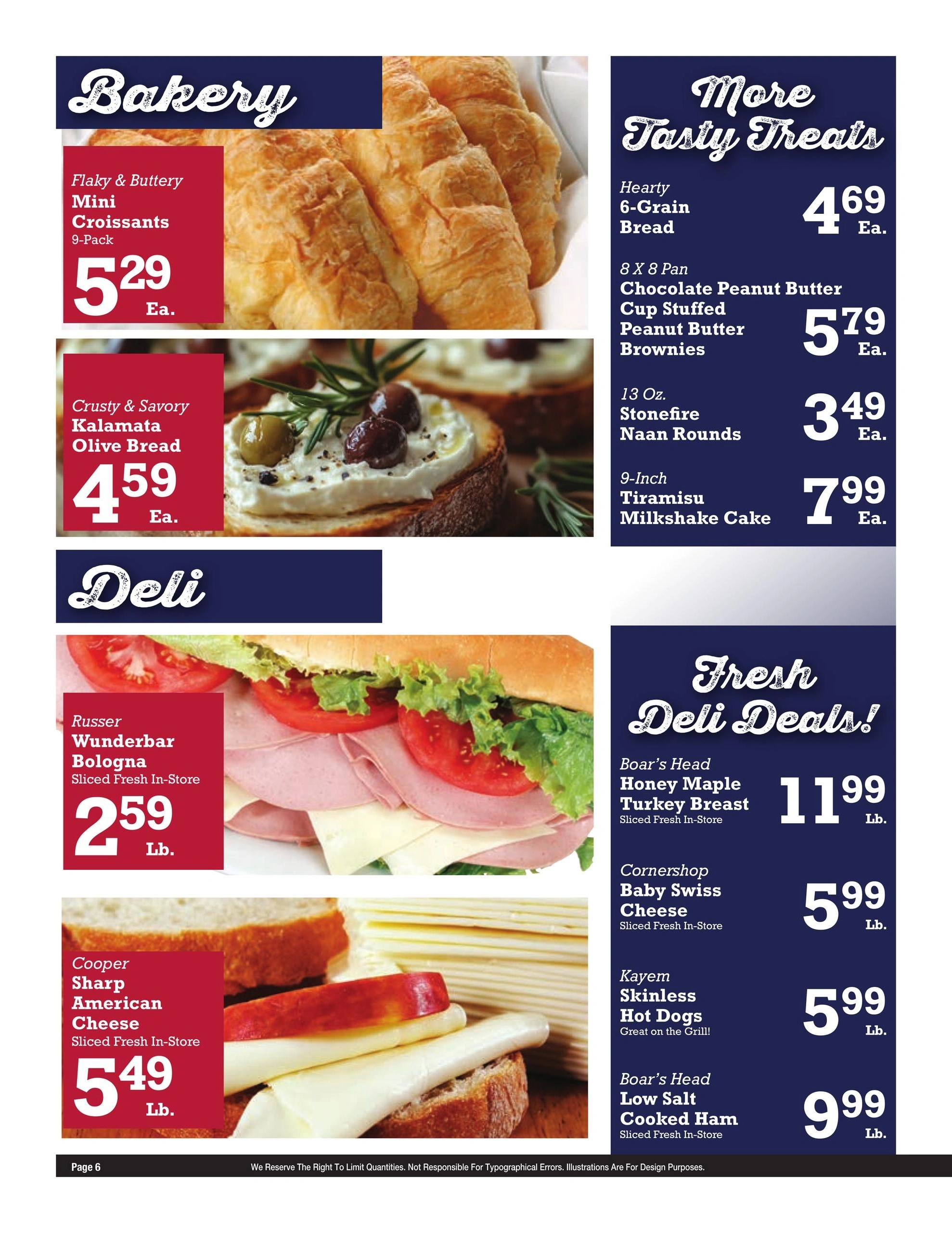 Foster's Super Market flyer page 6