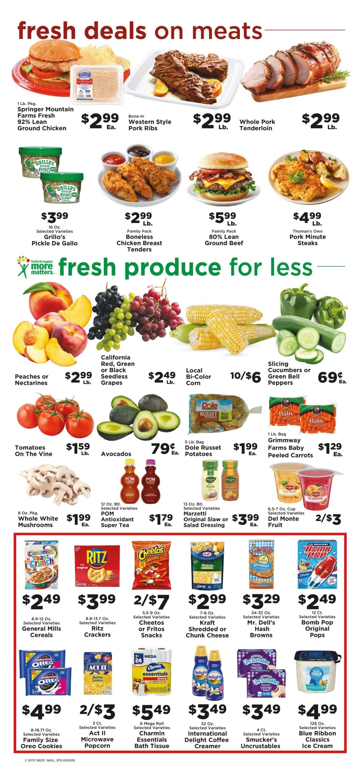 Thoman's IGA flyer page 2