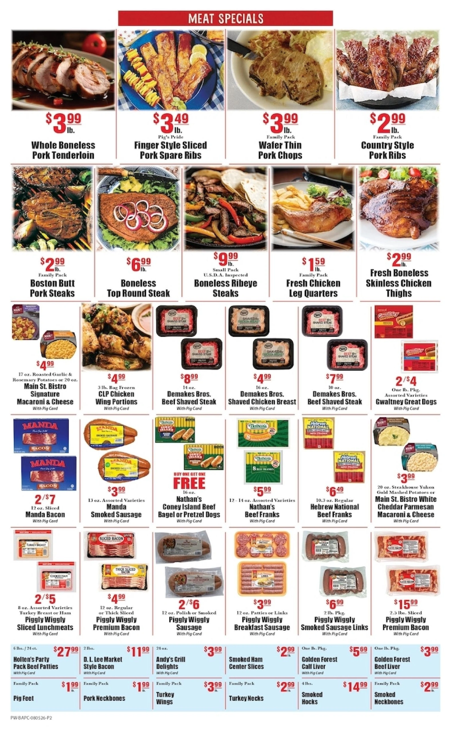 Piggly Wiggly flyer page 2